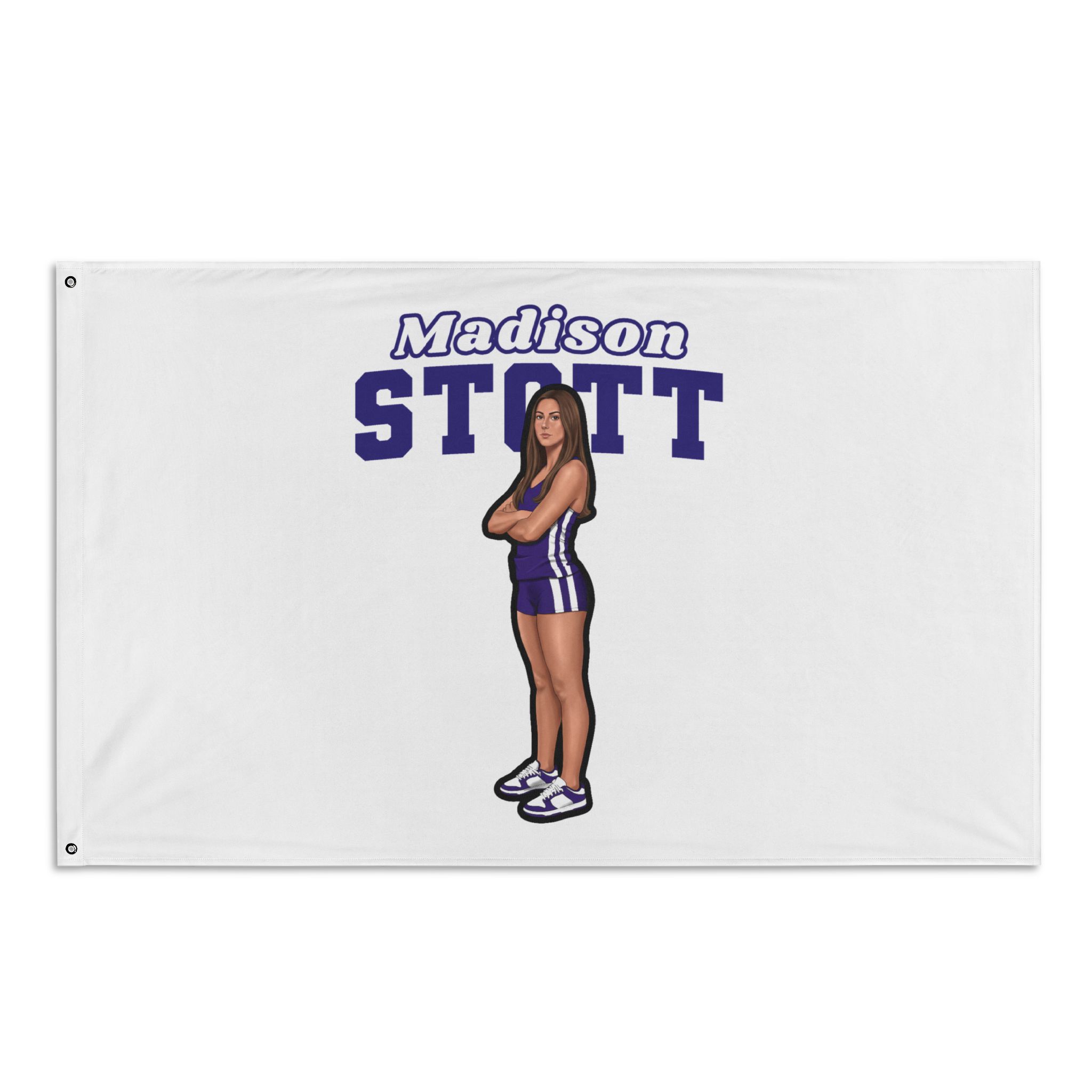 Flag (35 × 56 in) — character_name_arch in Classic