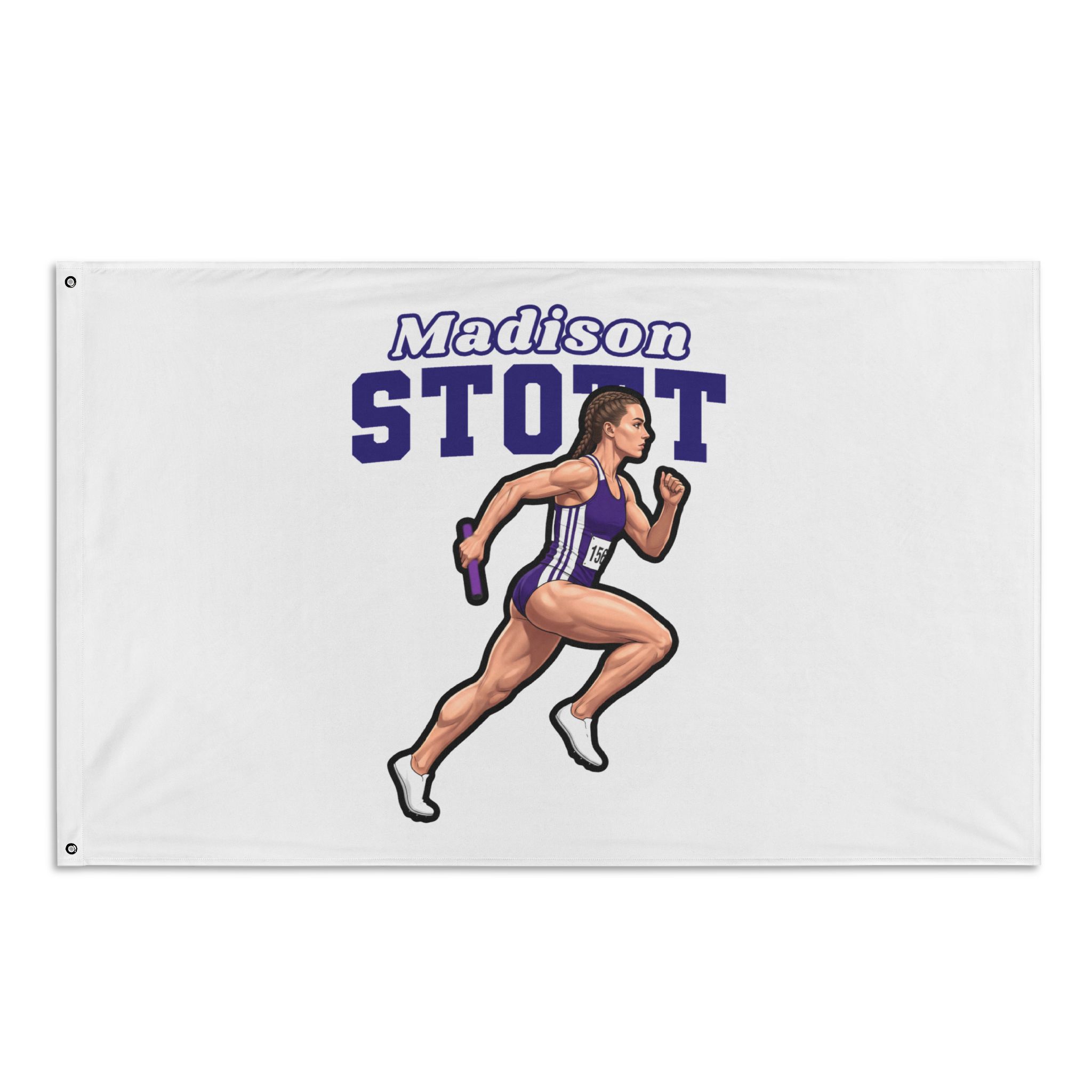Flag (35 × 56 in) — character_name_arch in Classic
