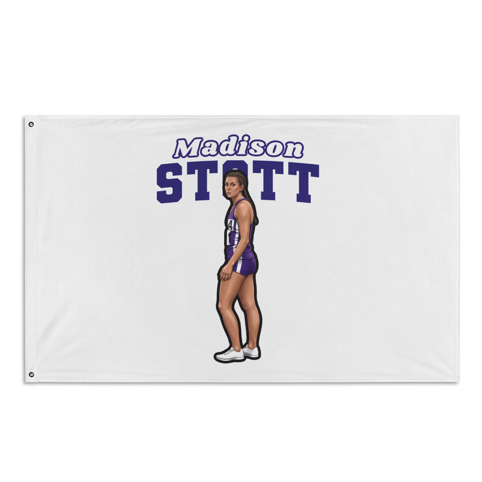 Flag (35 × 56 in) — character_name_arch in Classic