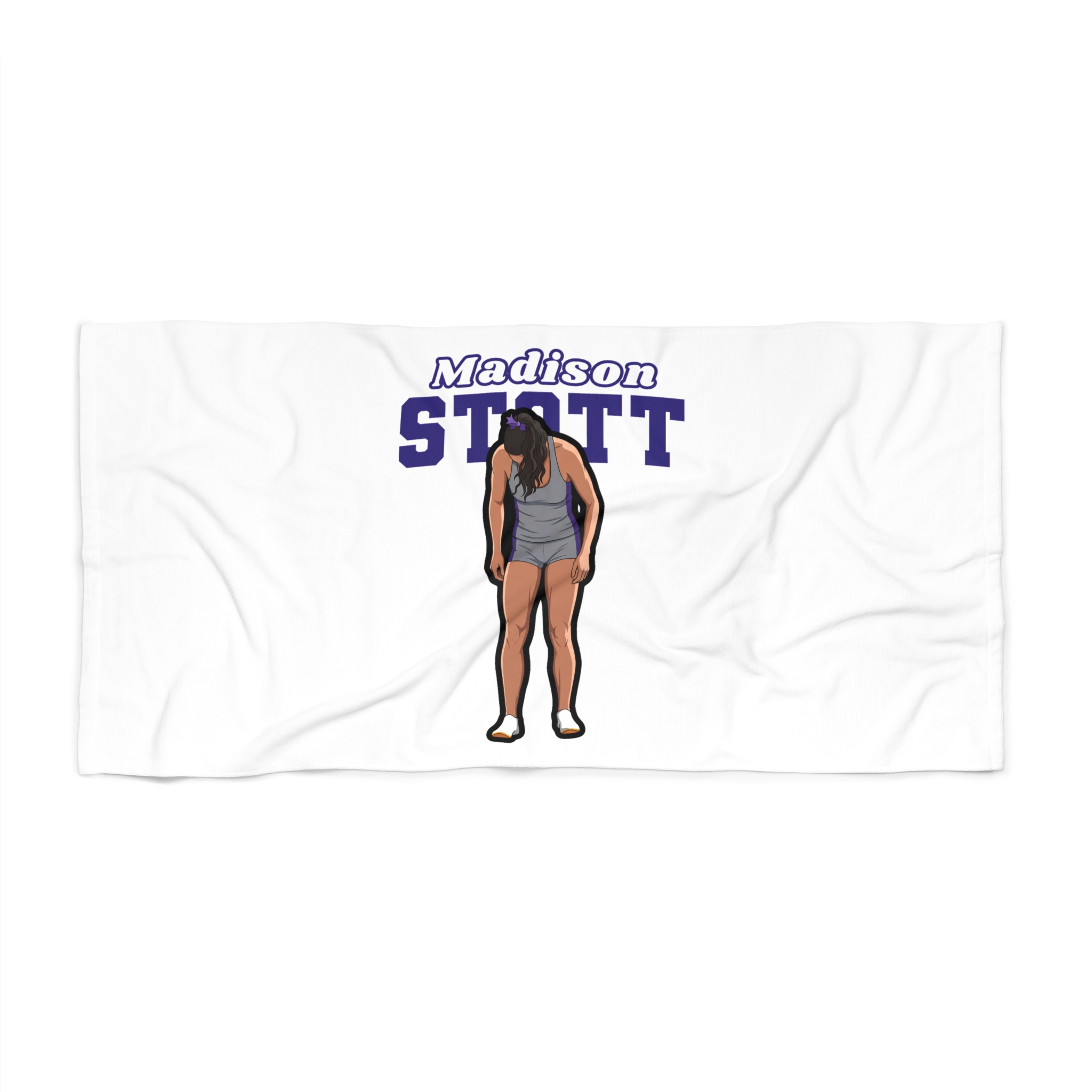 Beach Towel — character_name_arch in Classic