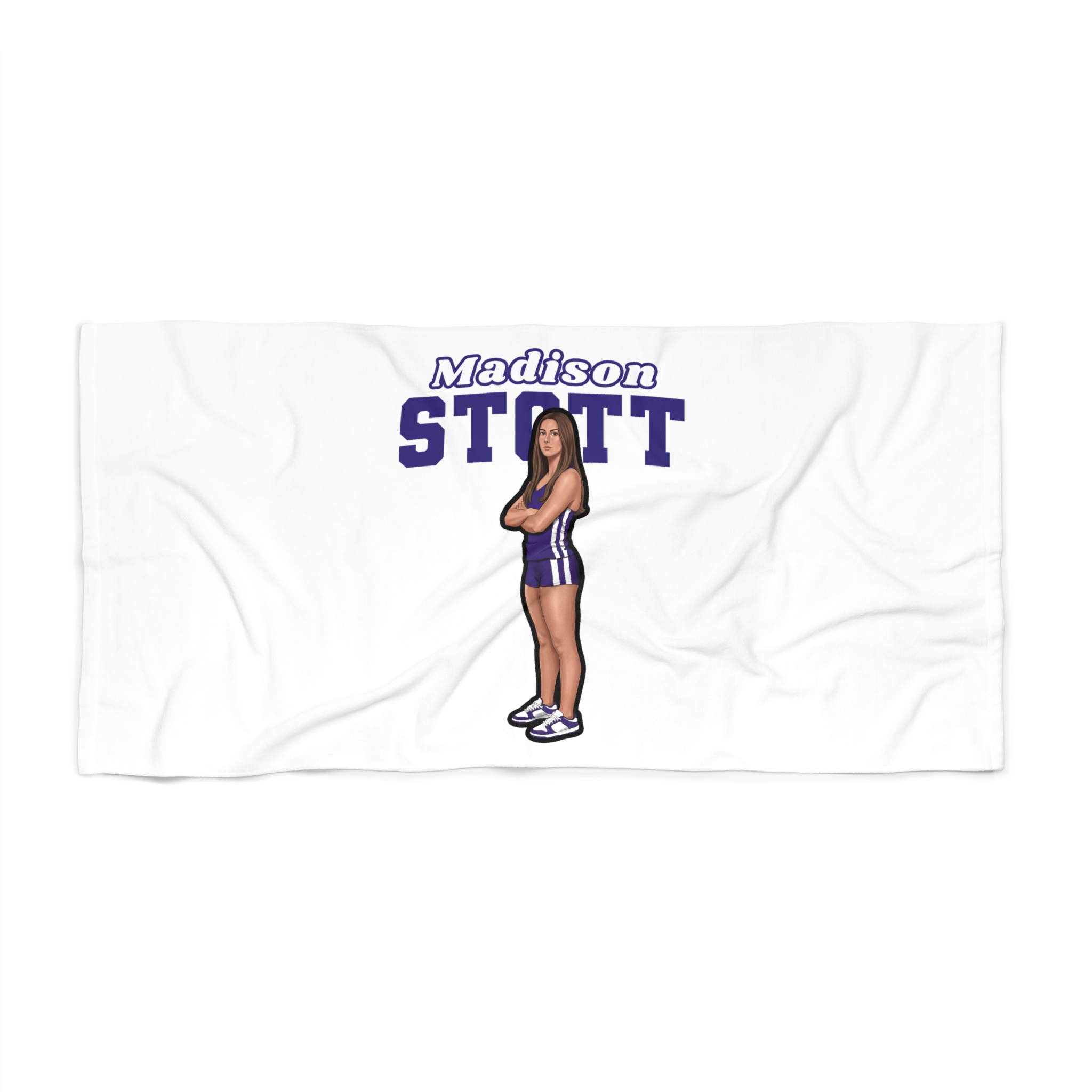 Beach Towel — character_name_arch in Classic