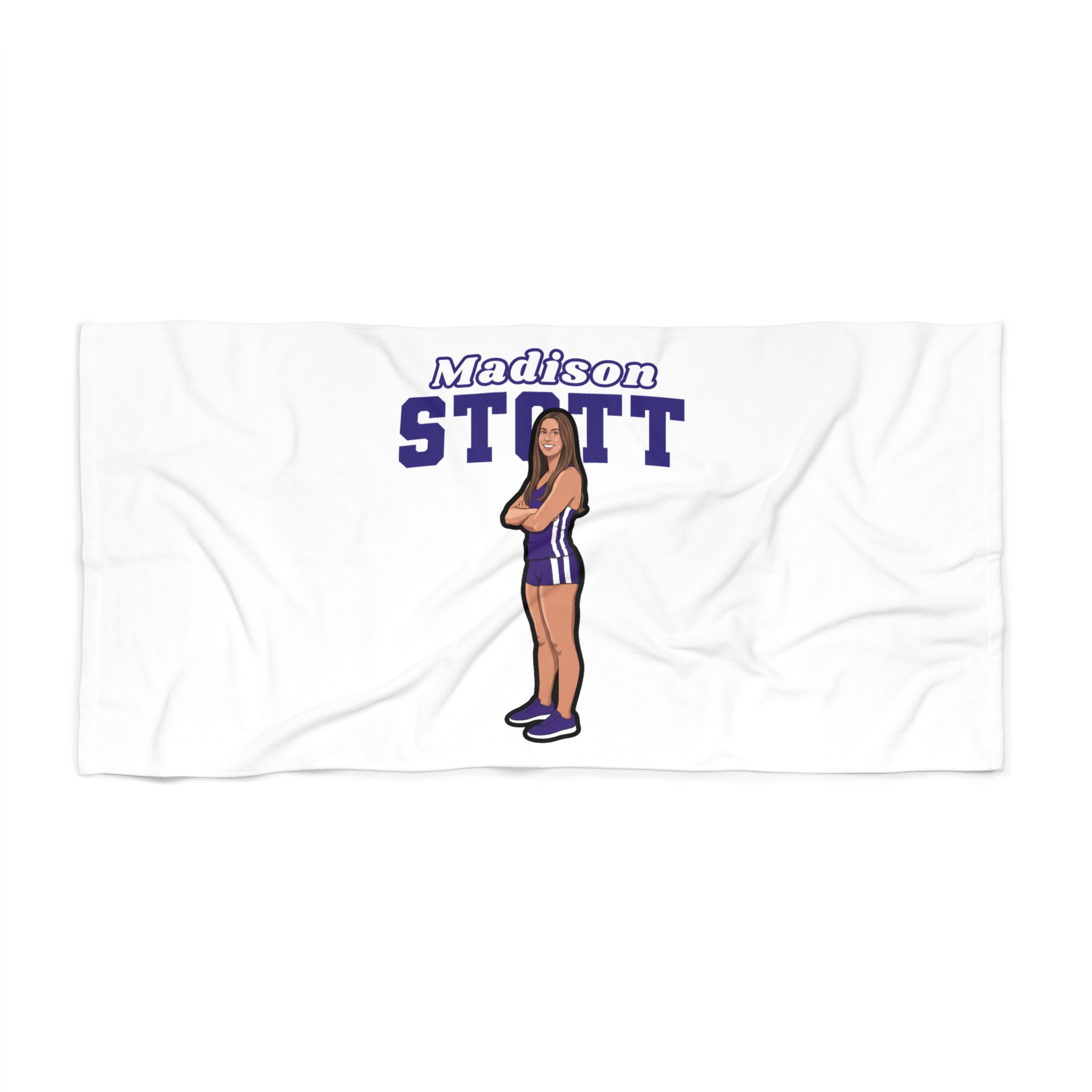 Beach Towel — character_name_arch in Classic