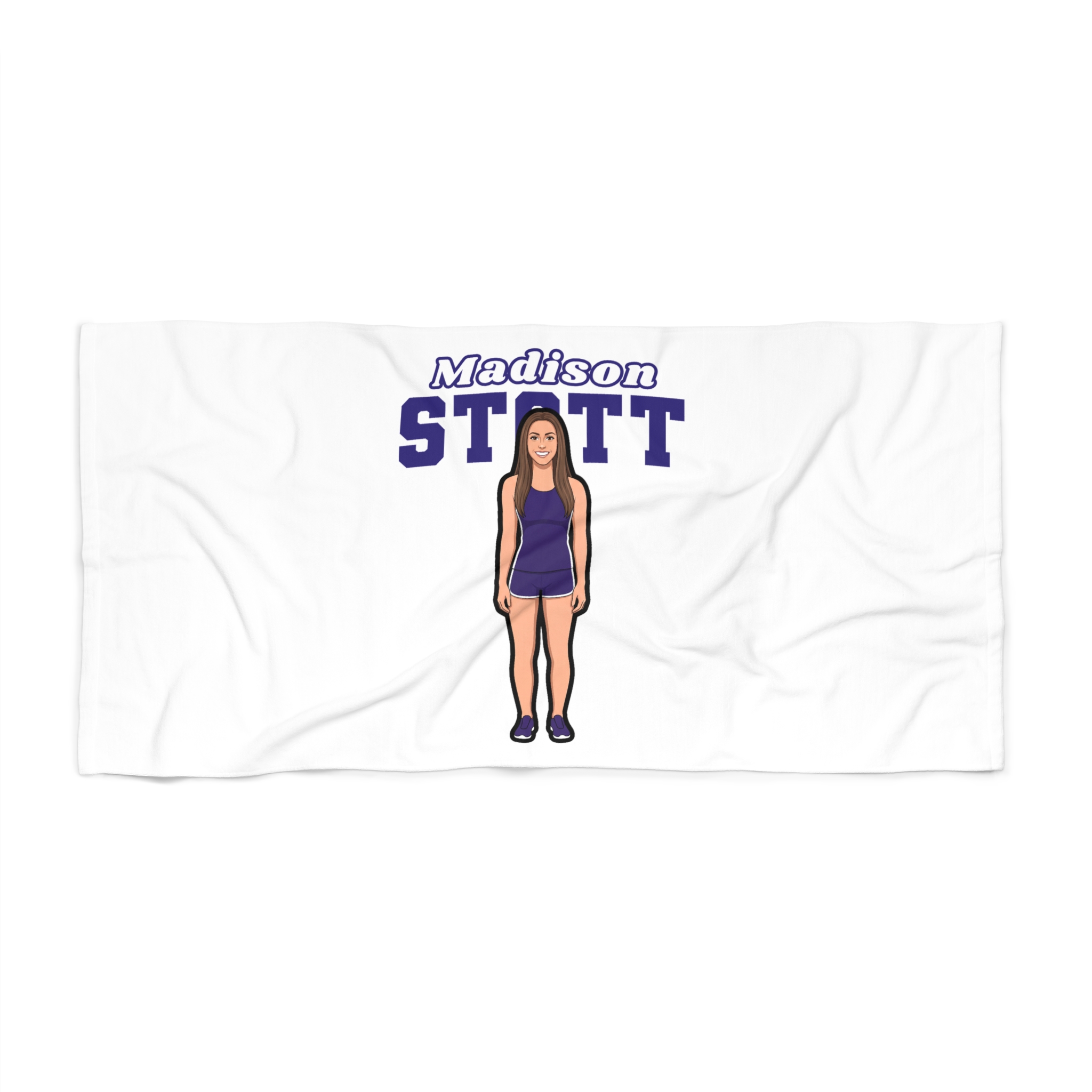 Beach Towel — character_name_arch in Classic