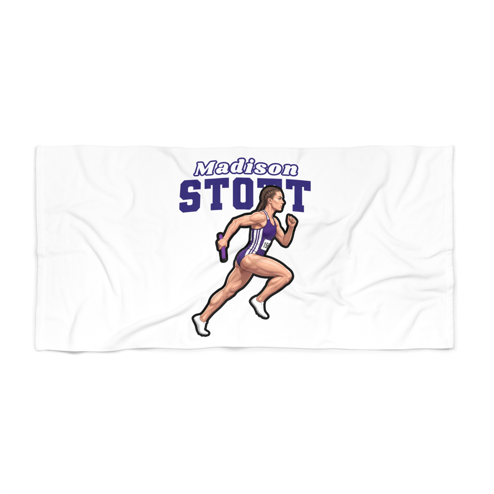 Beach Towel — character_name_arch in Classic
