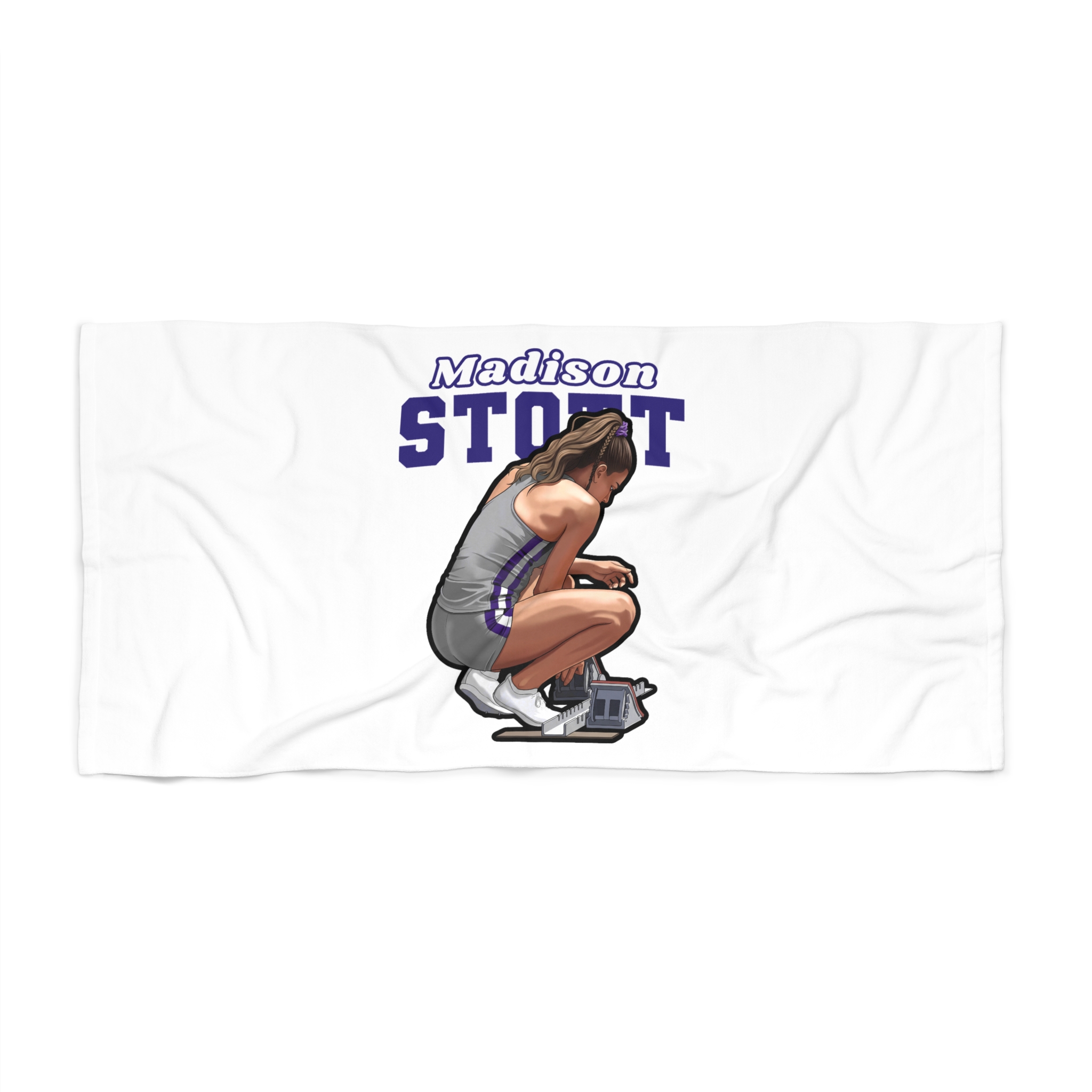 Beach Towel — character_name_arch in Classic