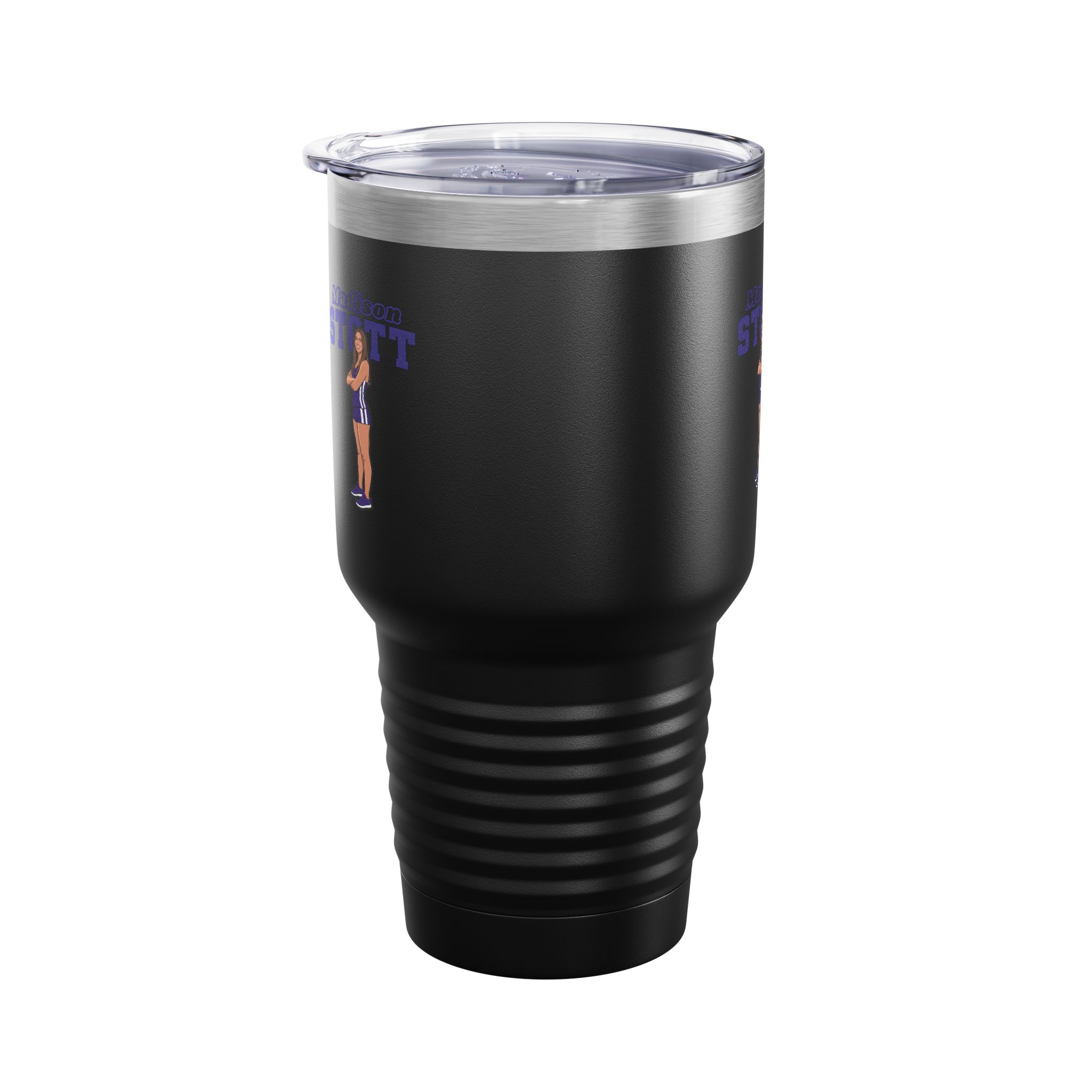 30oz Tumbler — character_name_arch in Black