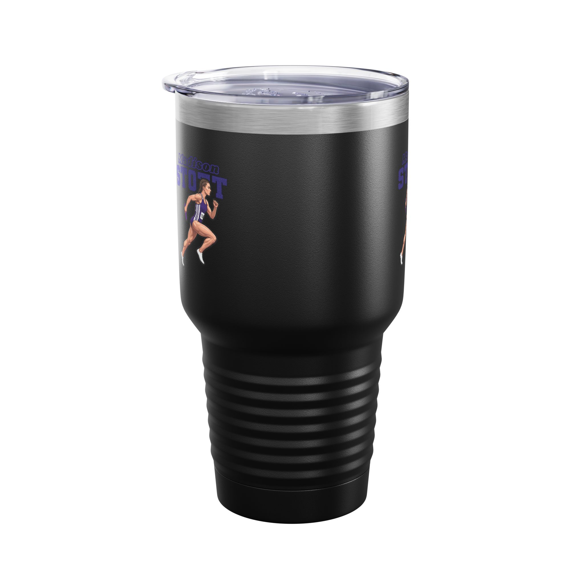 30oz Tumbler — character_name_arch in Black
