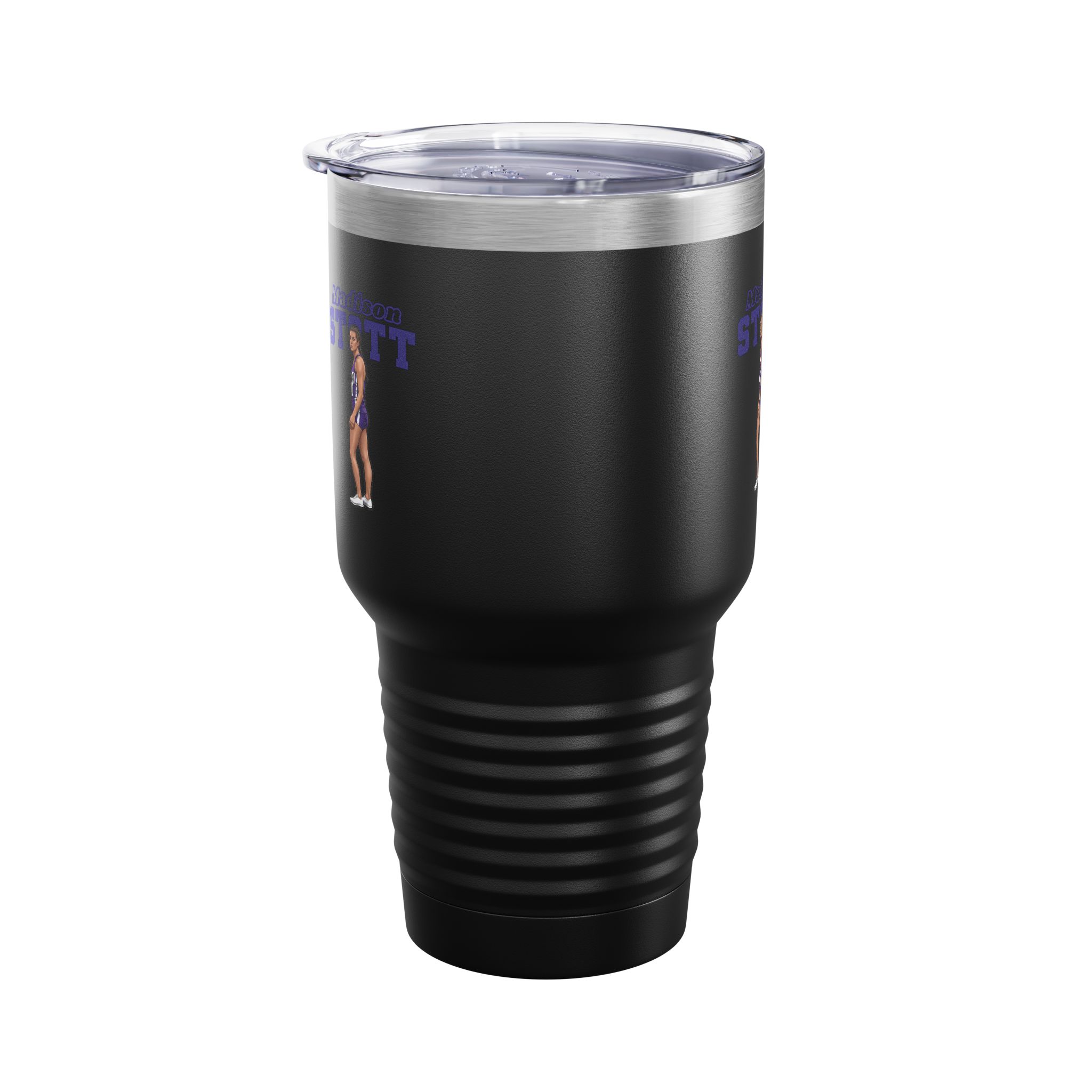 30oz Tumbler — character_name_arch in Black