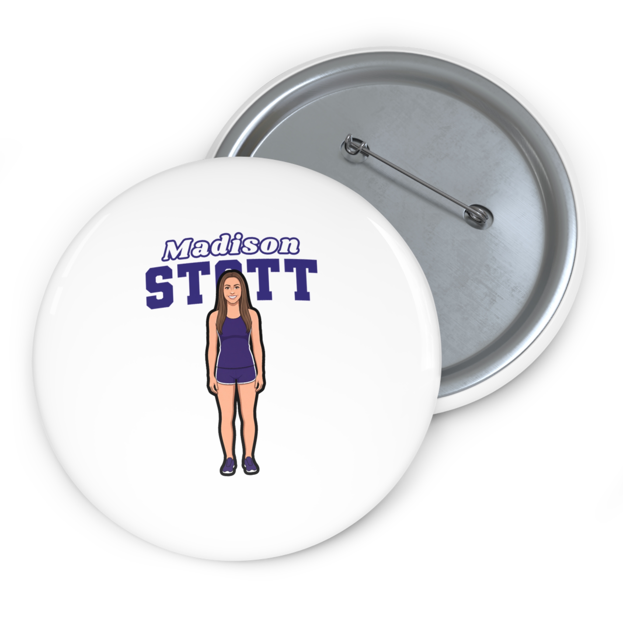 Game Day Pin — character_name_arch in Classic