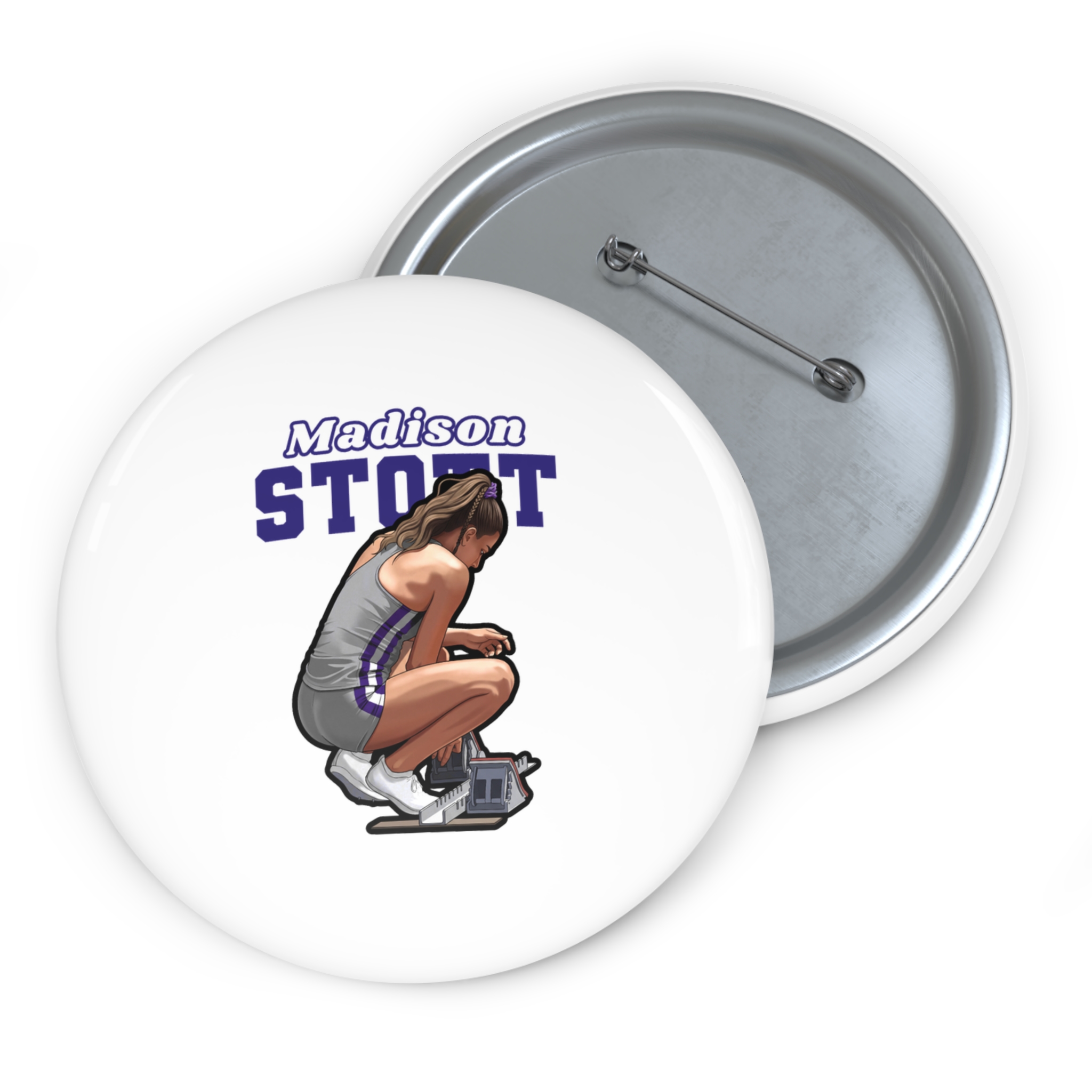 Game Day Pin — character_name_arch in Classic