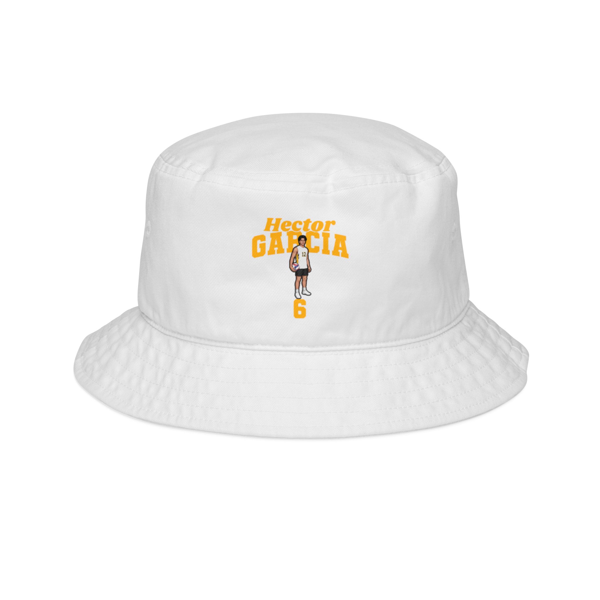 Bucket Hat — character_signature_arch in White