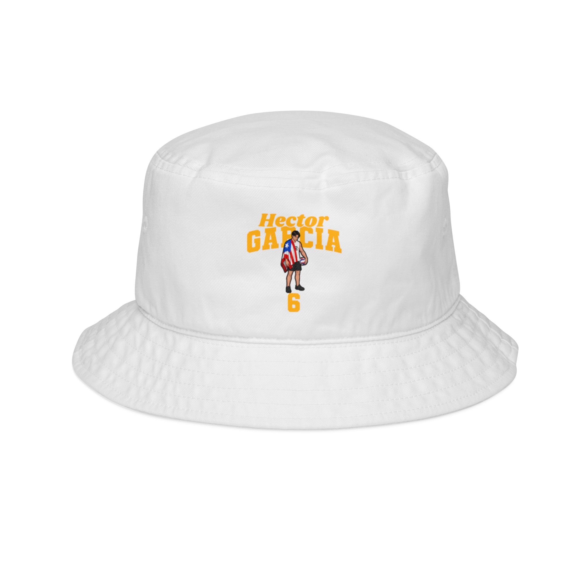 Bucket Hat — character_signature_arch in White