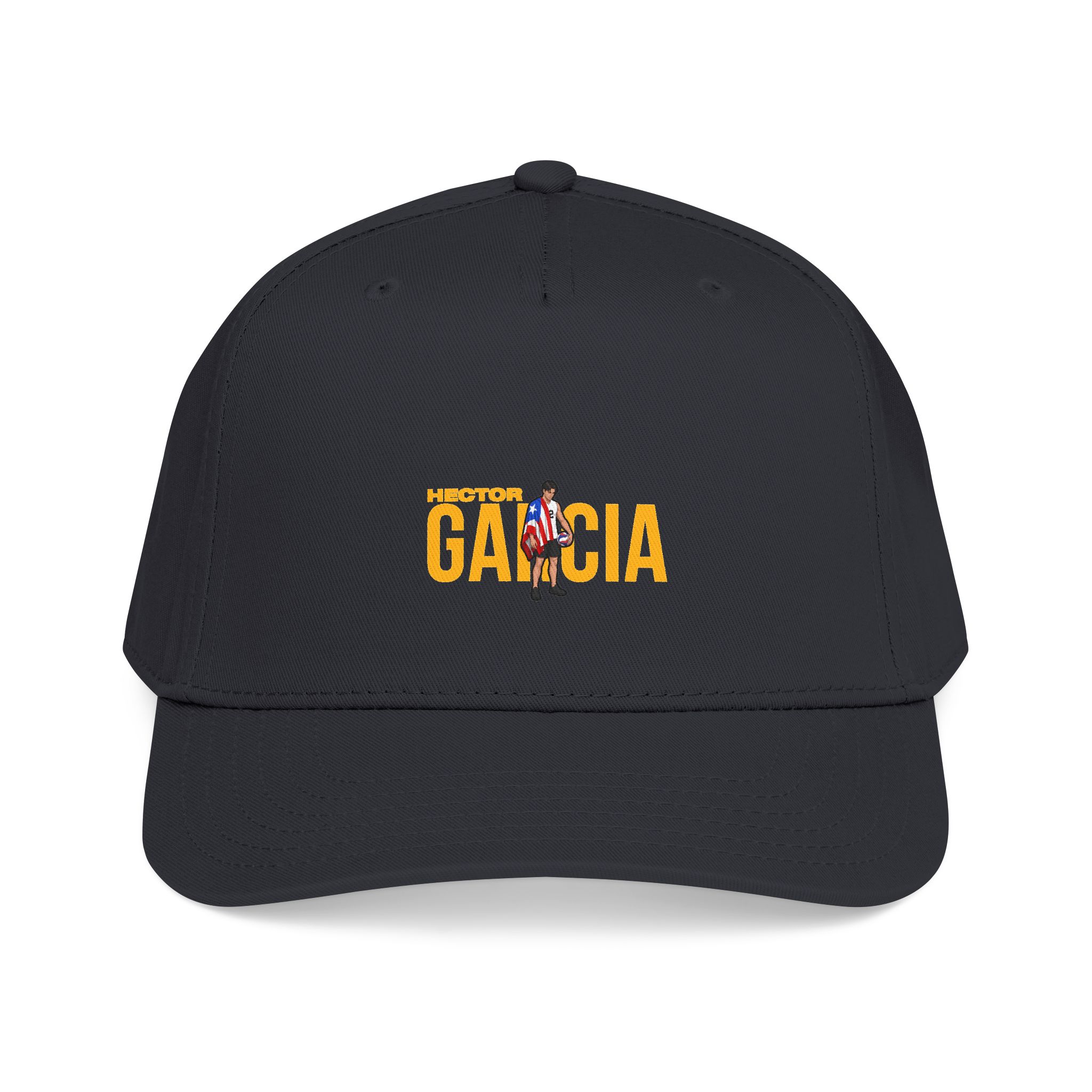 Baseball Cap — character_player_name in Black