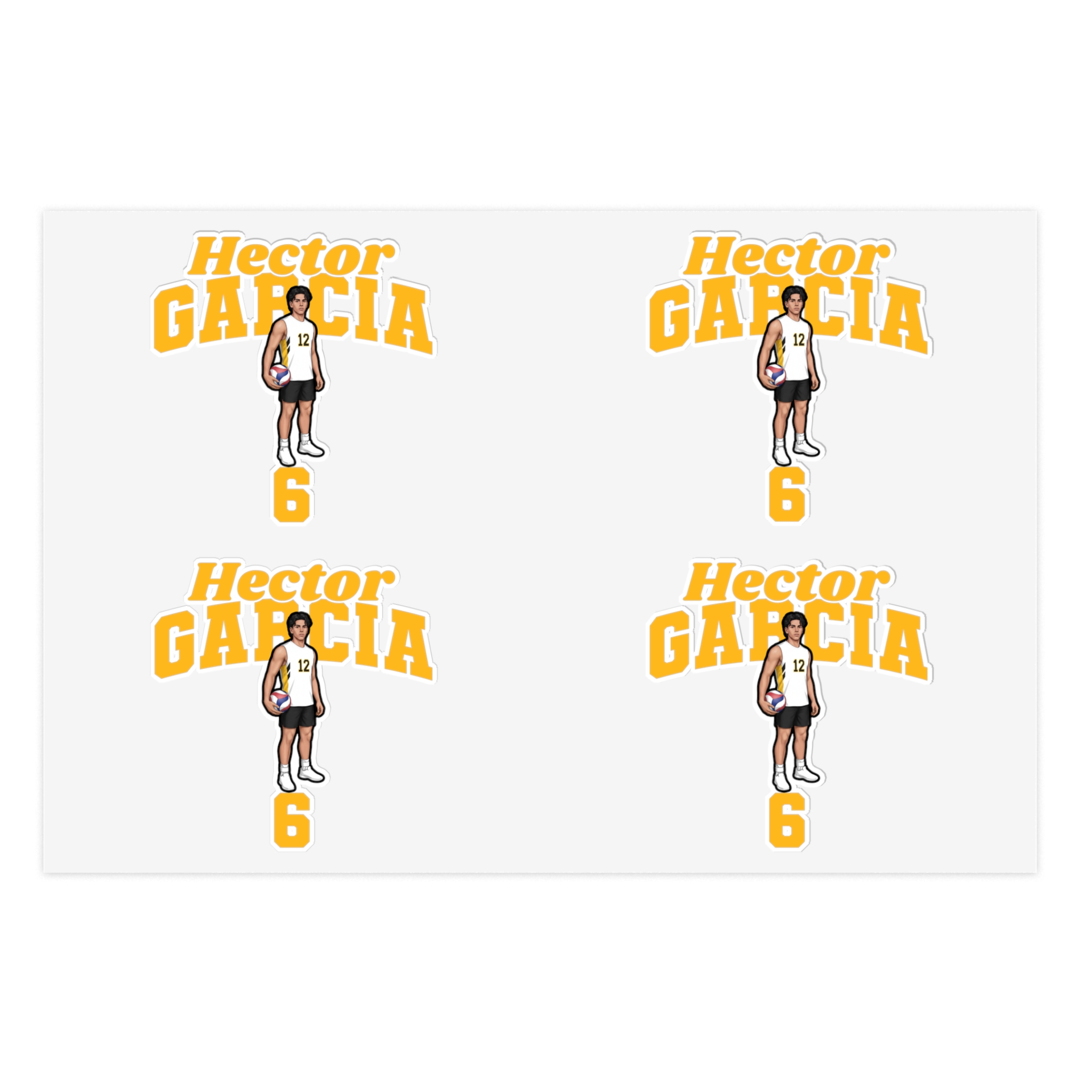 Sticker Sheet — character_signature_arch in Classic