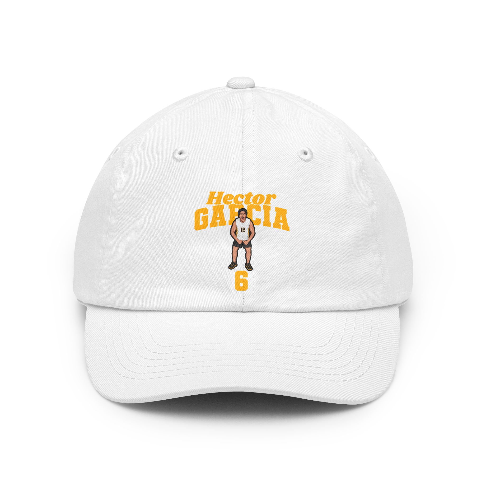 Classic Cap — character_signature_arch in White