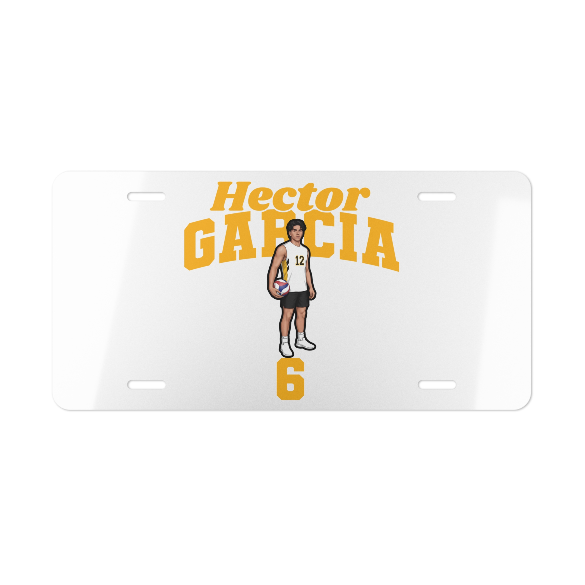 License Plate — character_signature_arch in Classic