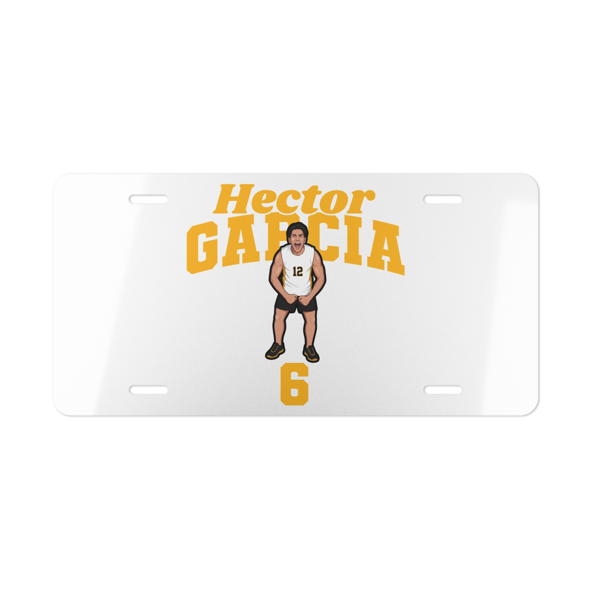 License Plate — character_signature_arch in Classic
