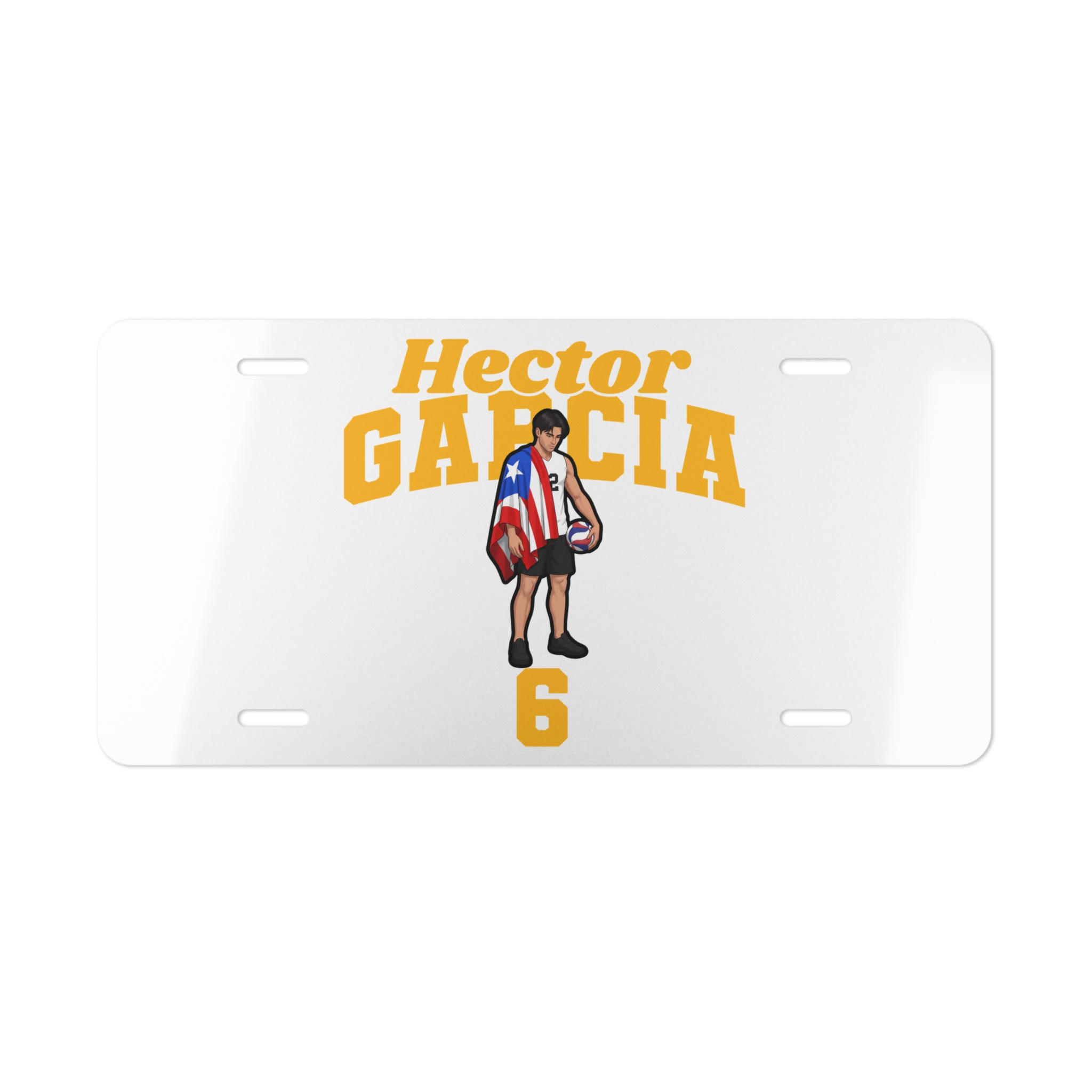 License Plate — character_signature_arch in Classic