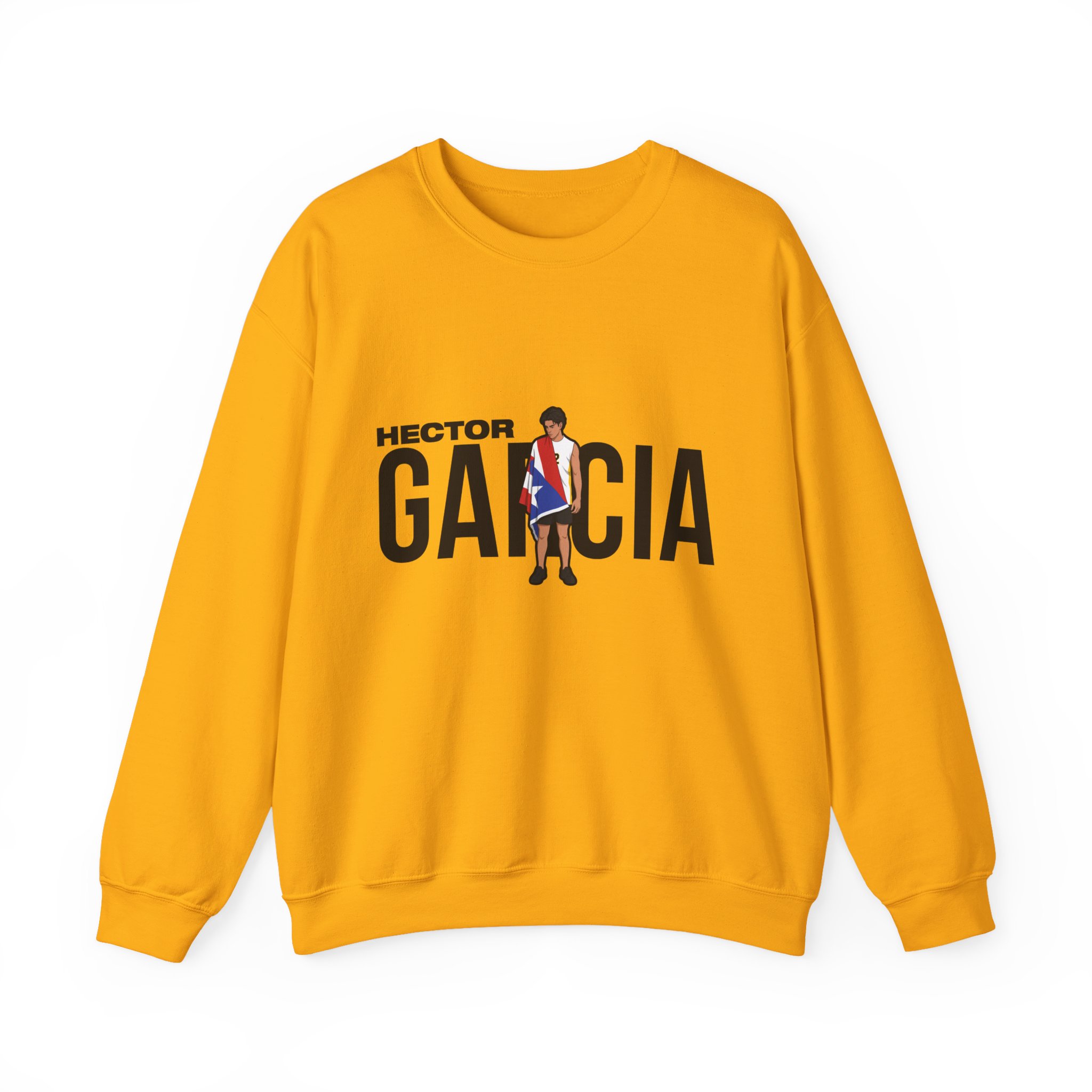 Crewneck Sweatshirt — character_player_name in Gold