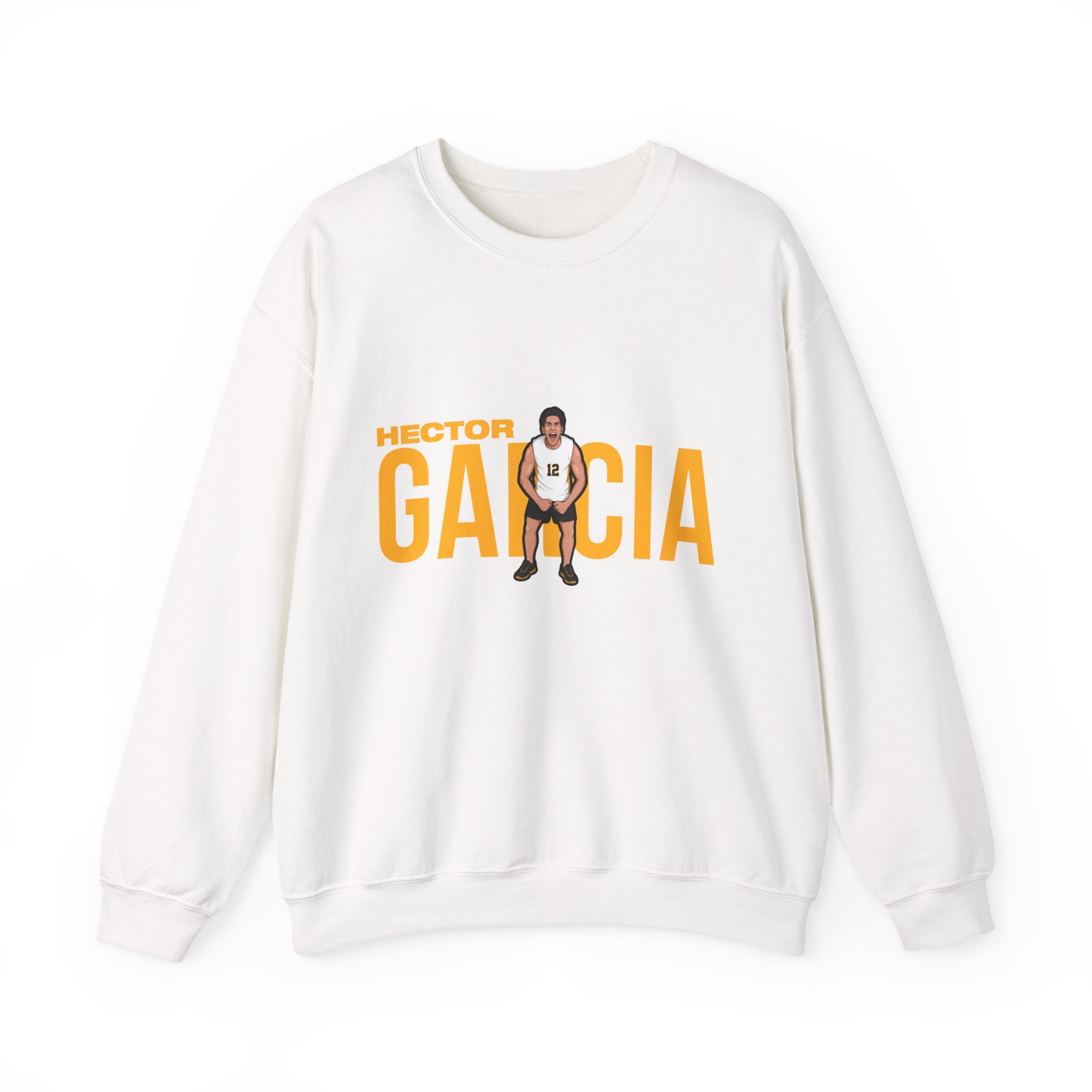Crewneck Sweatshirt — character_player_name in White