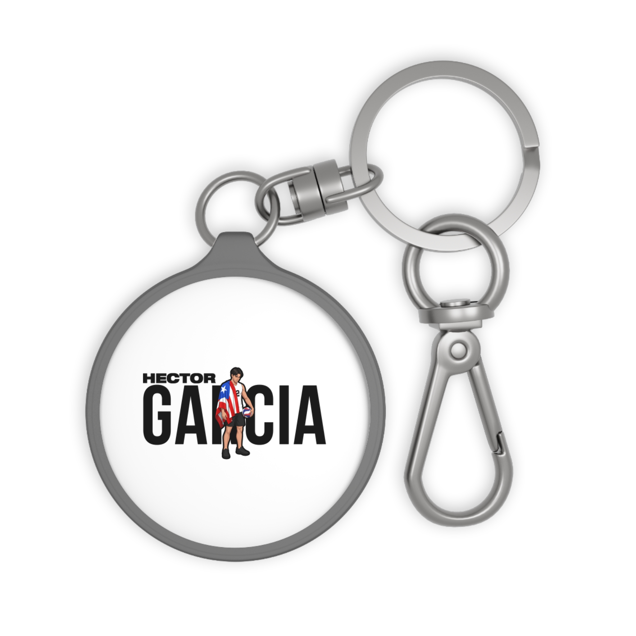 Keychain — character_player_name in Grey