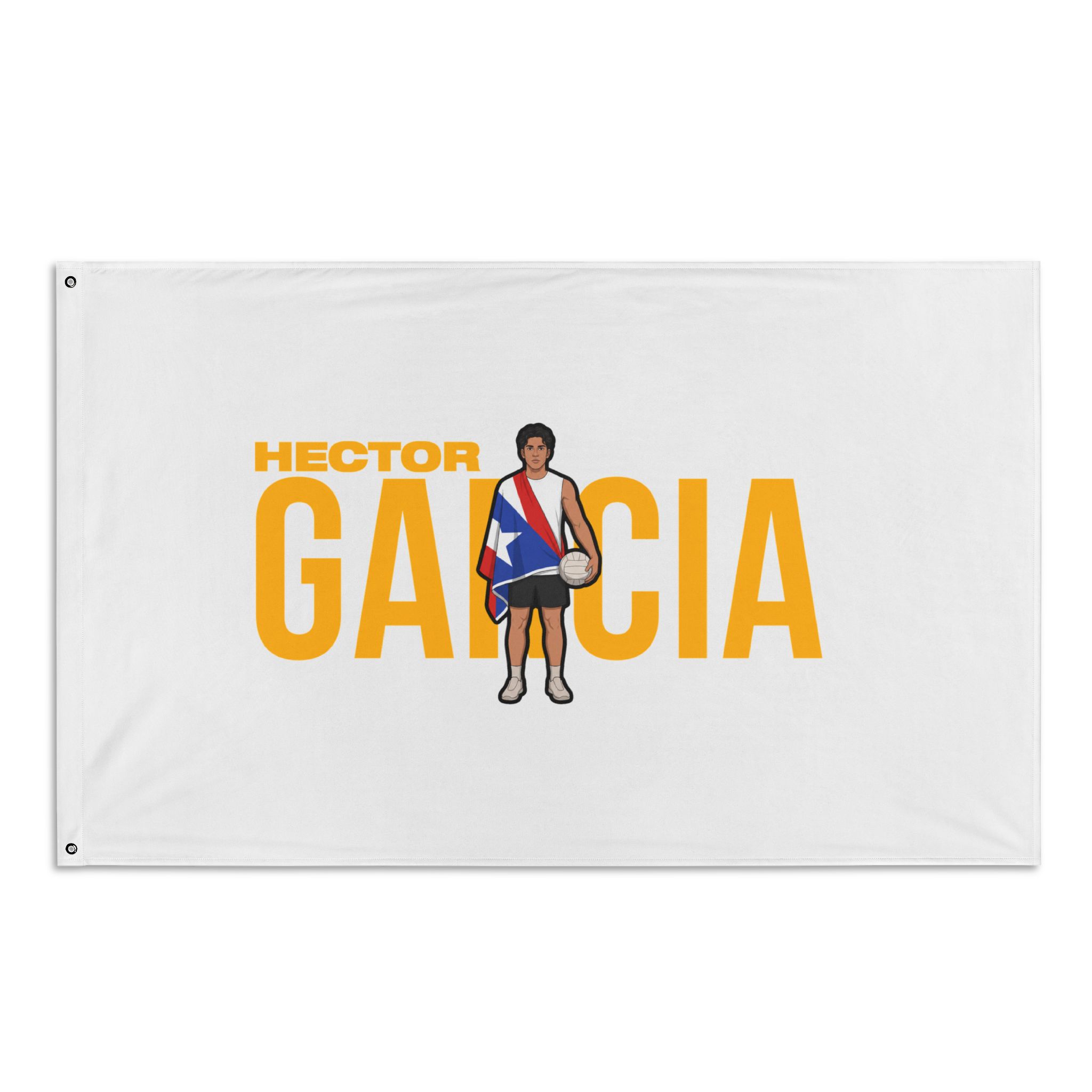 Flag (35 × 56 in) — character_player_name in Classic