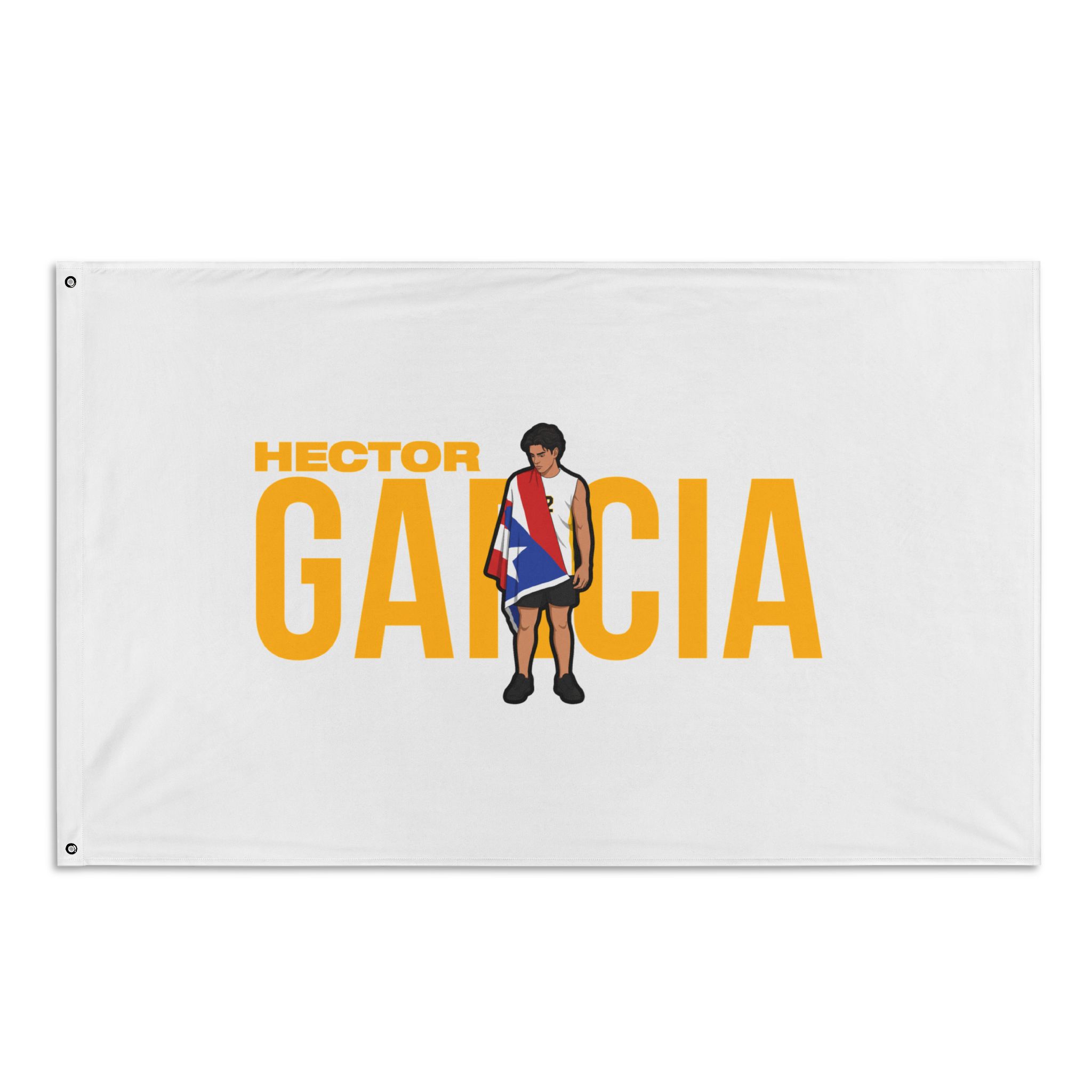 Flag (35 × 56 in) — character_player_name in Classic
