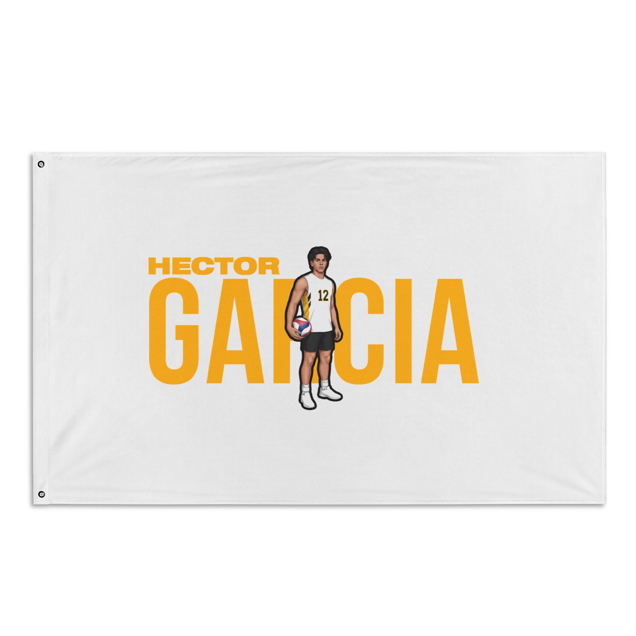 Flag (35 × 56 in) — character_player_name in Classic