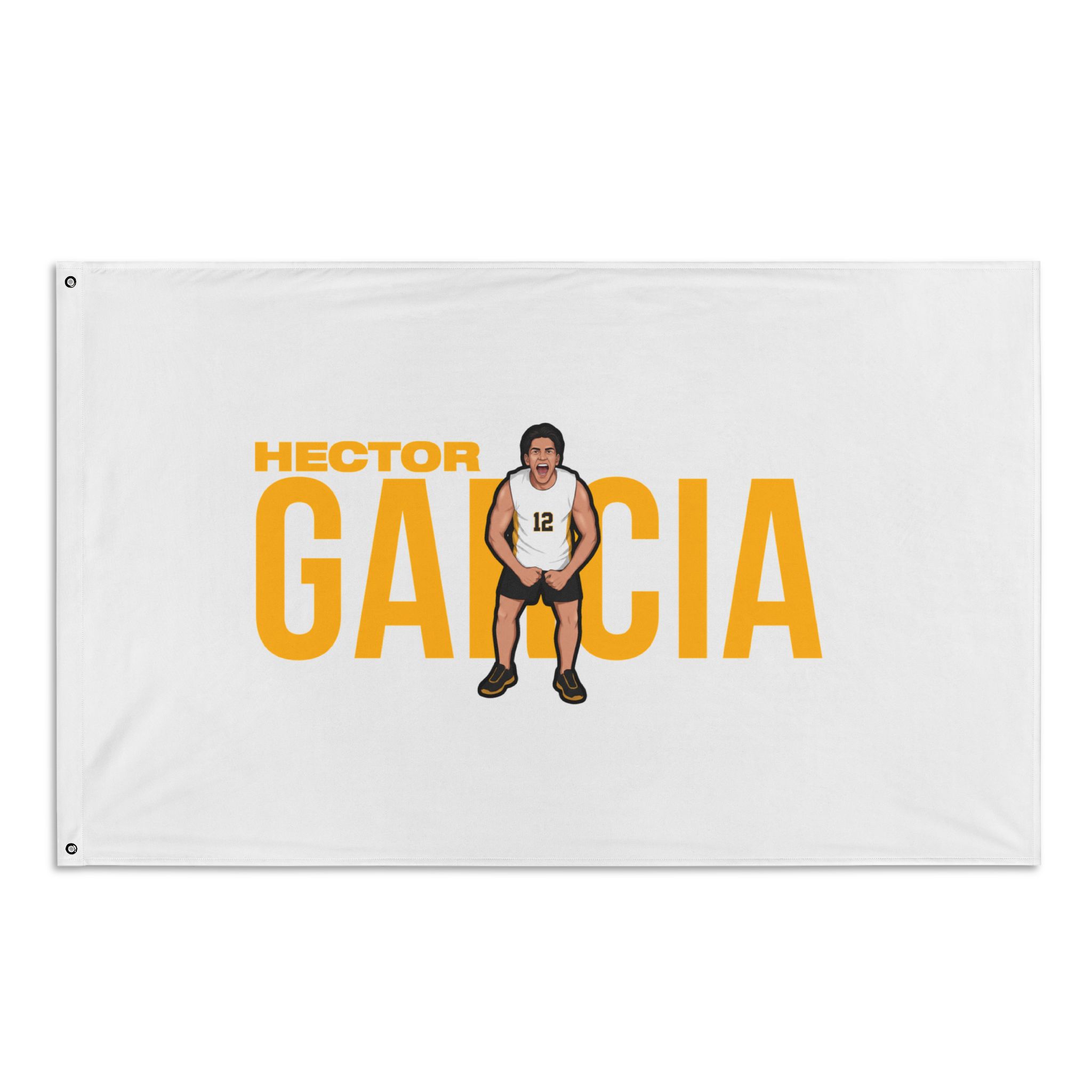 Flag (35 × 56 in) — character_player_name in Classic