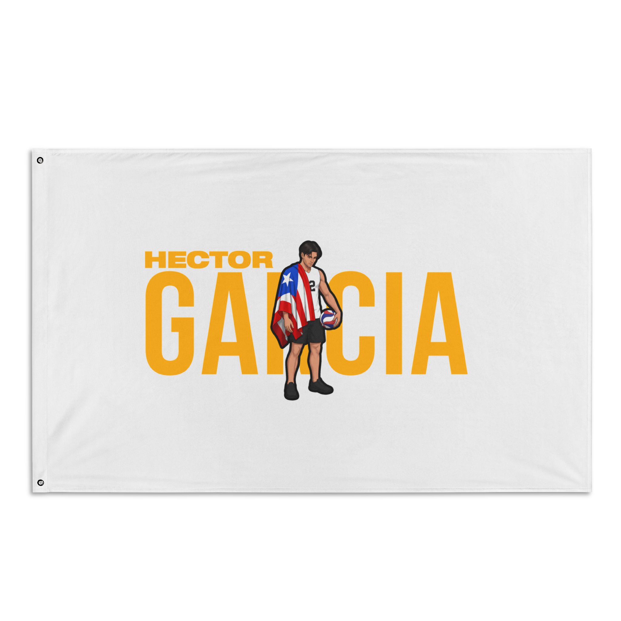 Flag (35 × 56 in) — character_player_name in Classic