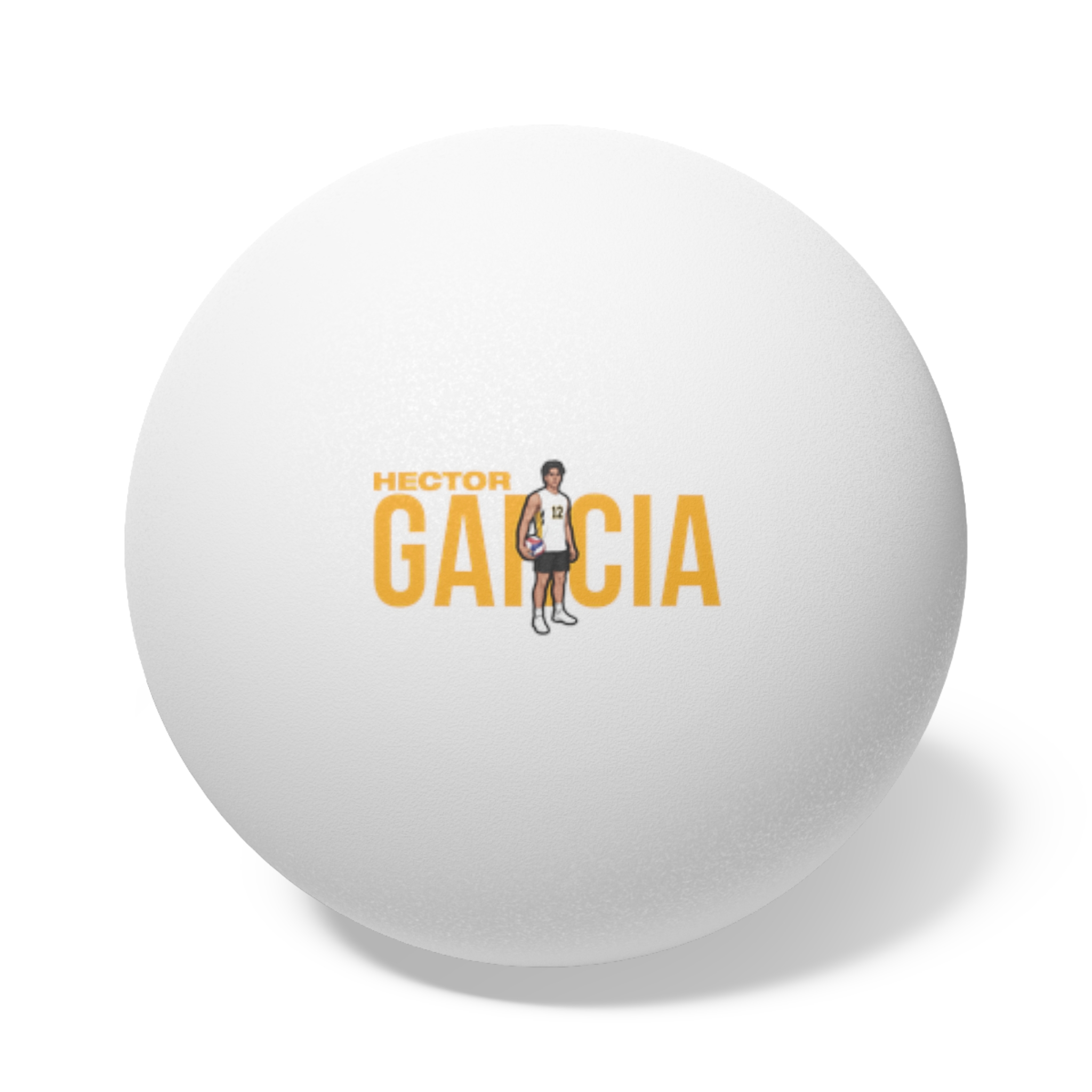 Ping Pong Balls, 6 pcs — character_player_name in White
