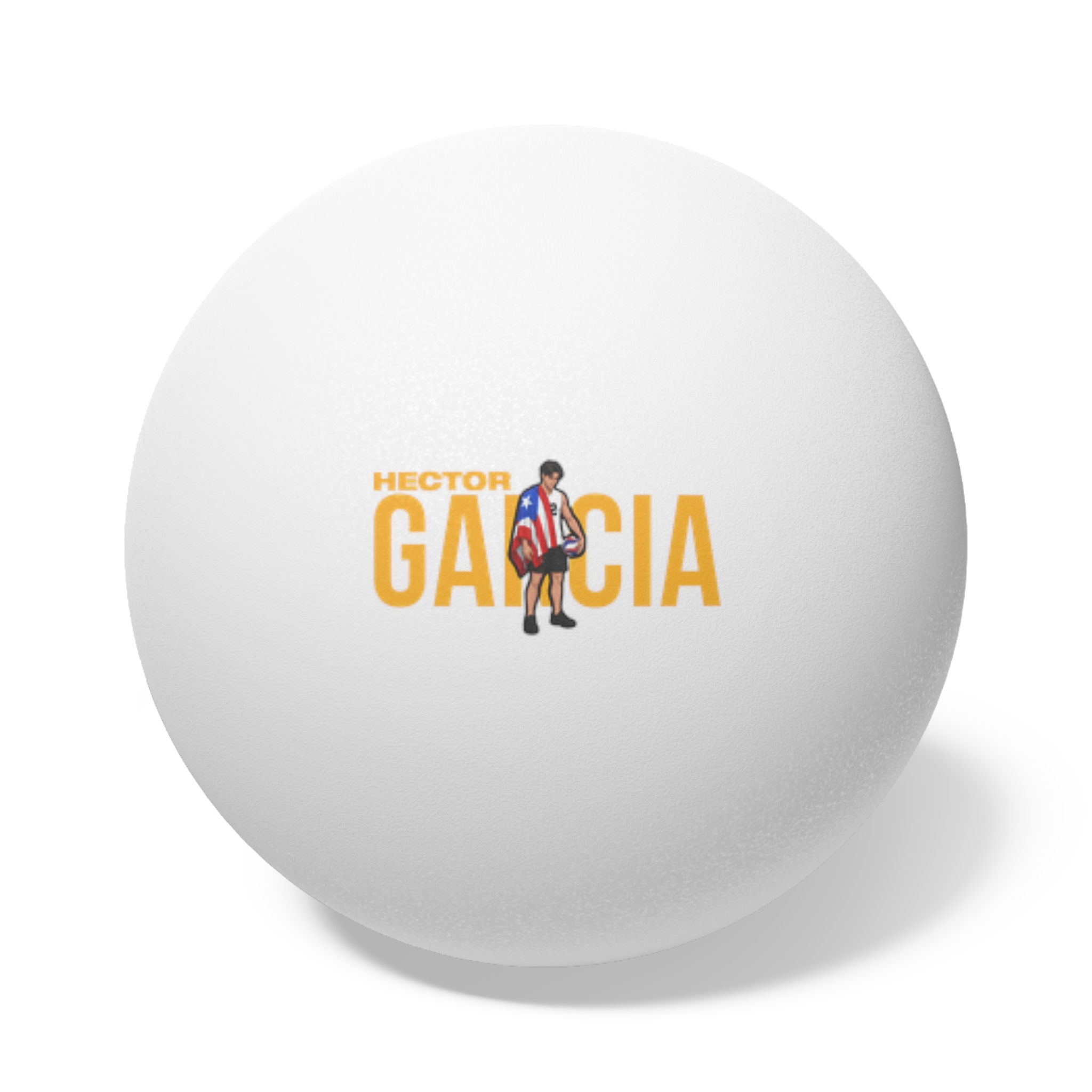 Ping Pong Balls, 6 pcs — character_player_name in White