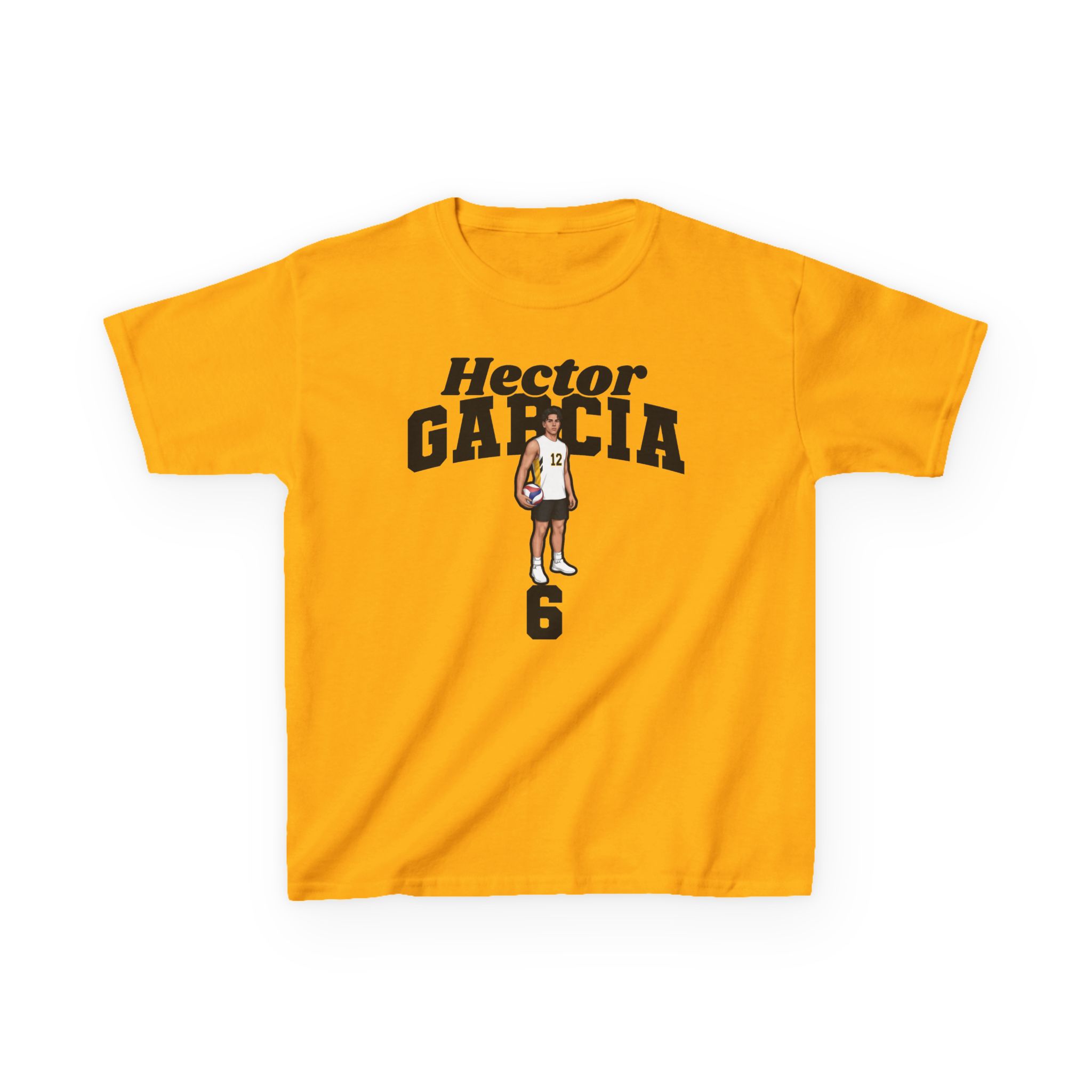 Youth Tee — character_signature_arch in Gold