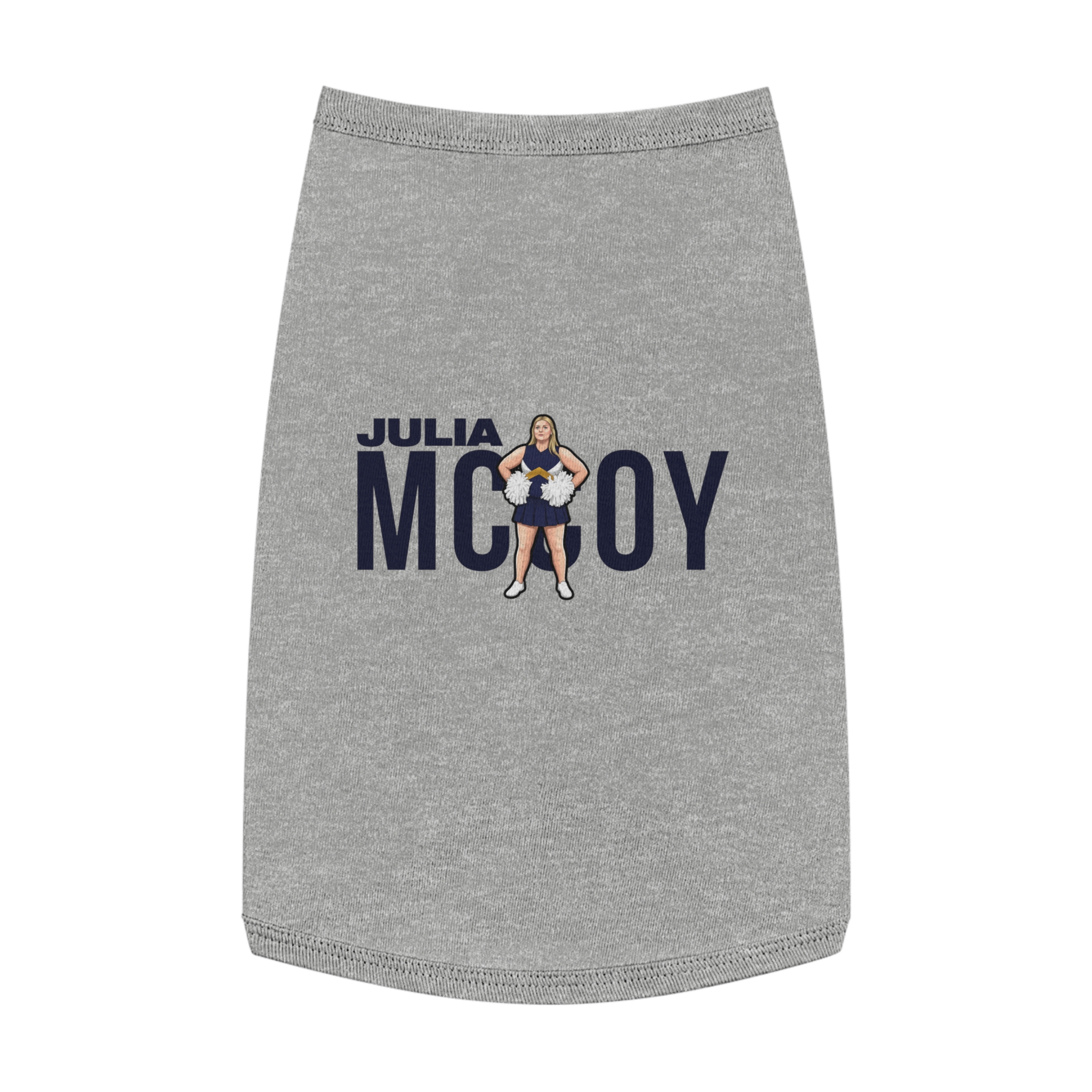 Pet Tank Top — character_player_name in White