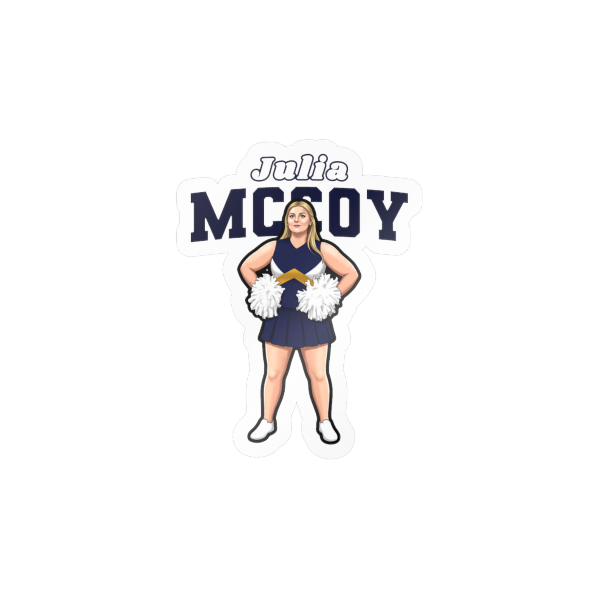 Vinyl Sticker — character_name_arch in Classic