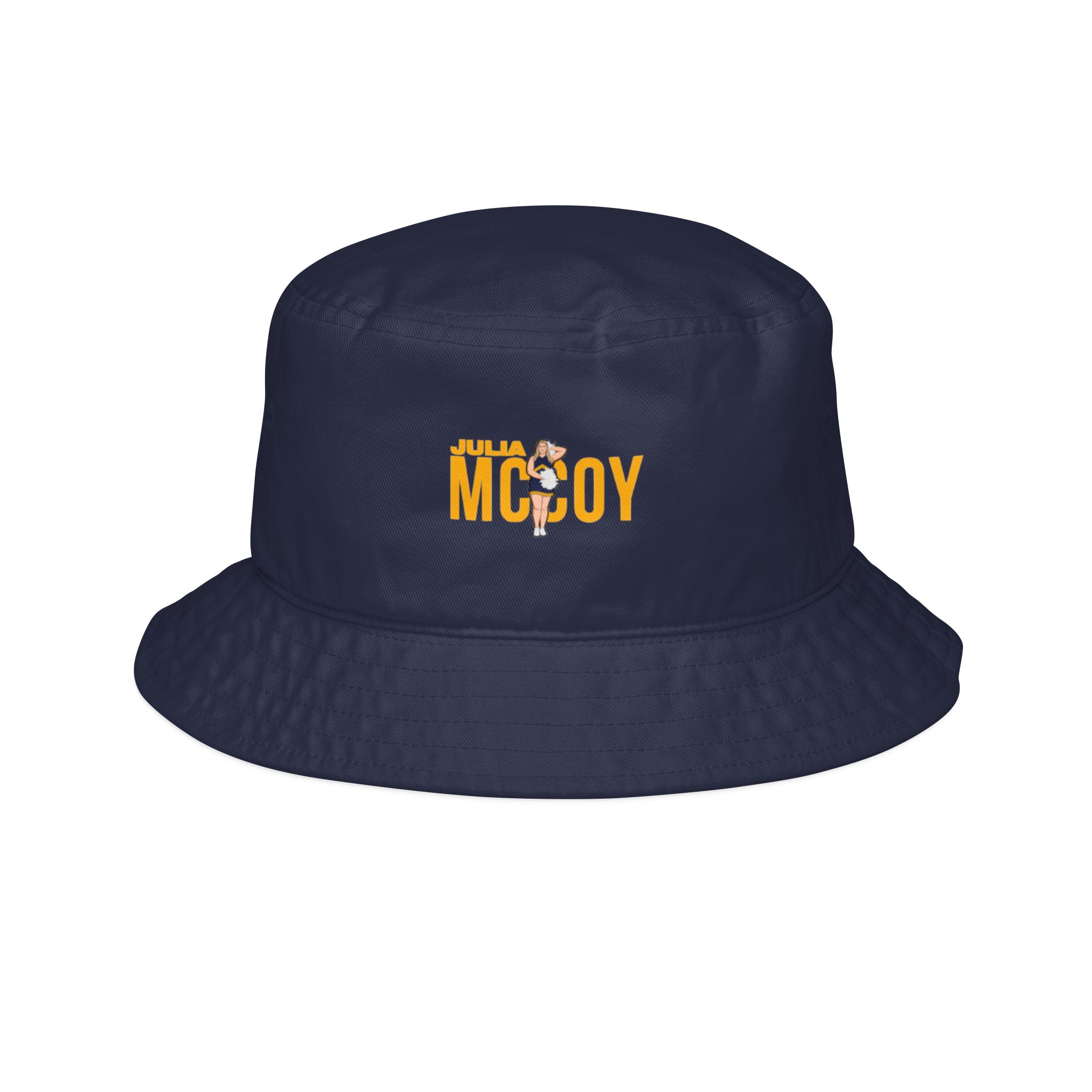 Bucket Hat — character_player_name in Navy