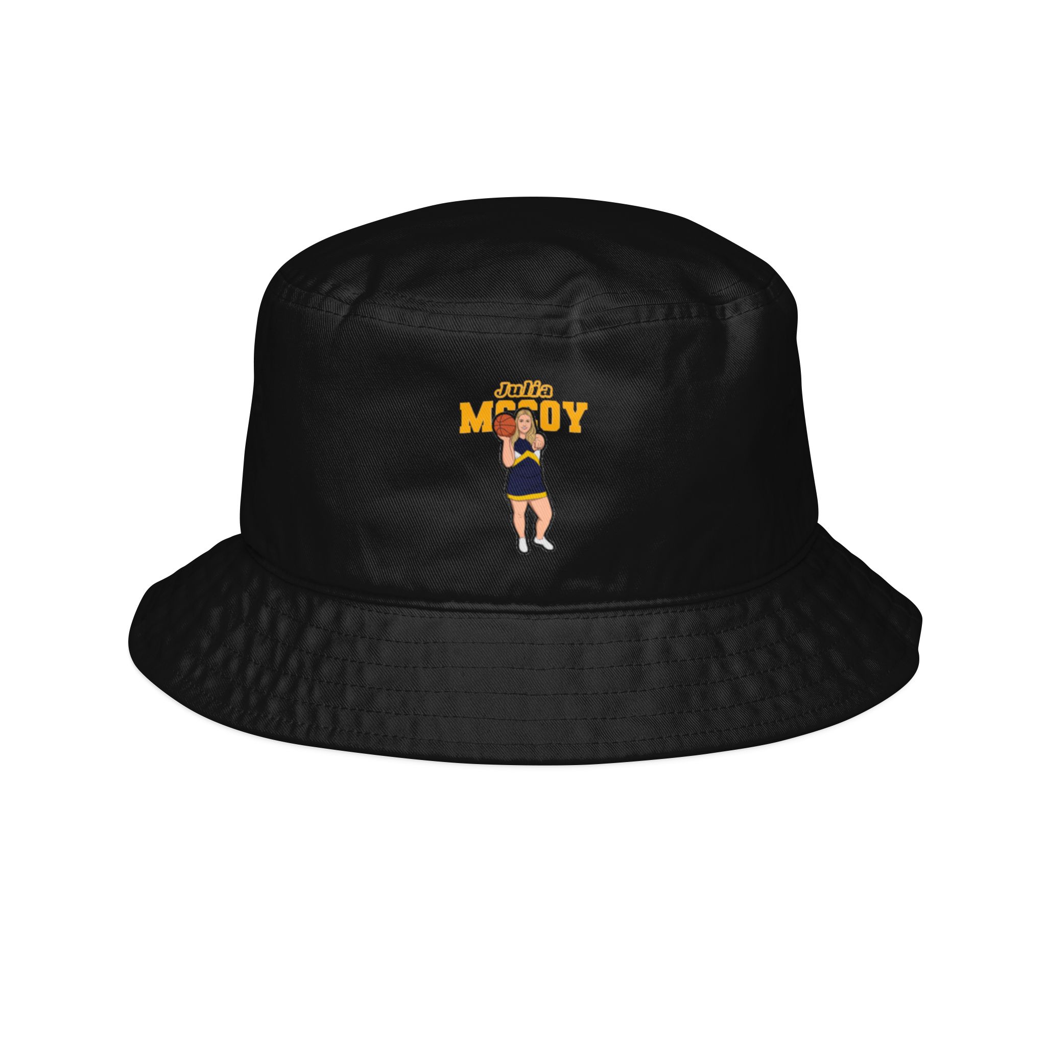 Bucket Hat — character_name_arch in Black