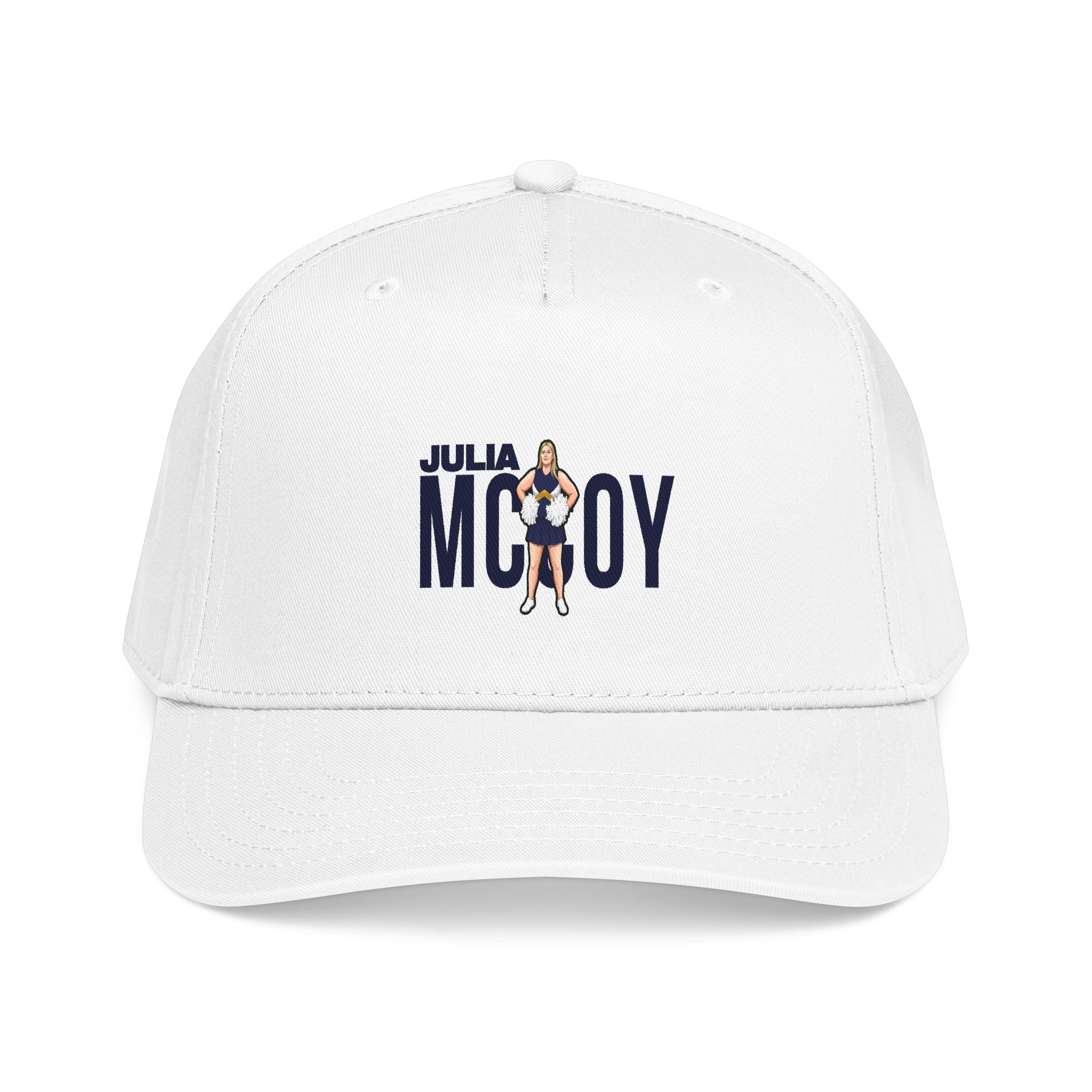 Baseball Cap — character_player_name in White