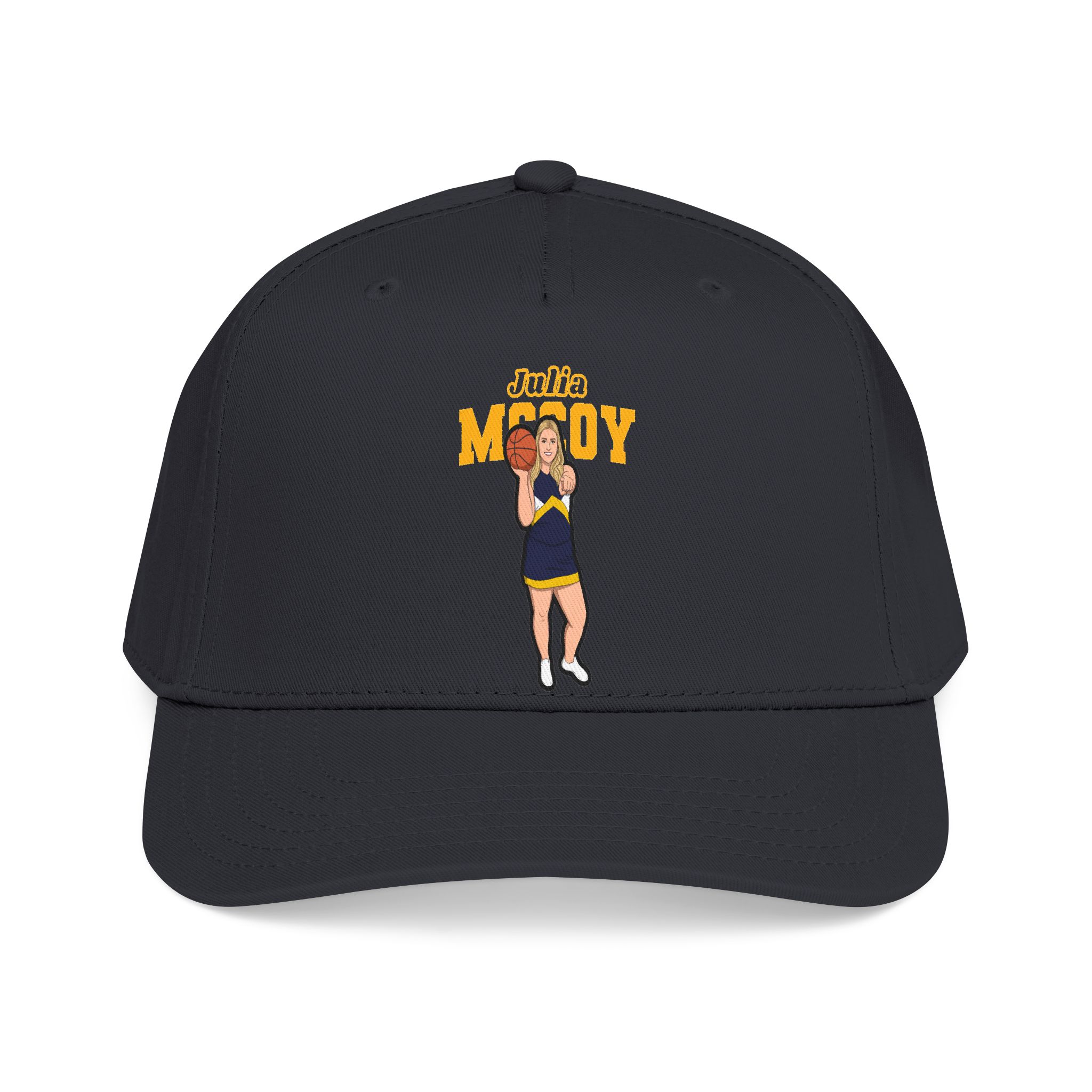 Baseball Cap — character_name_arch in Black