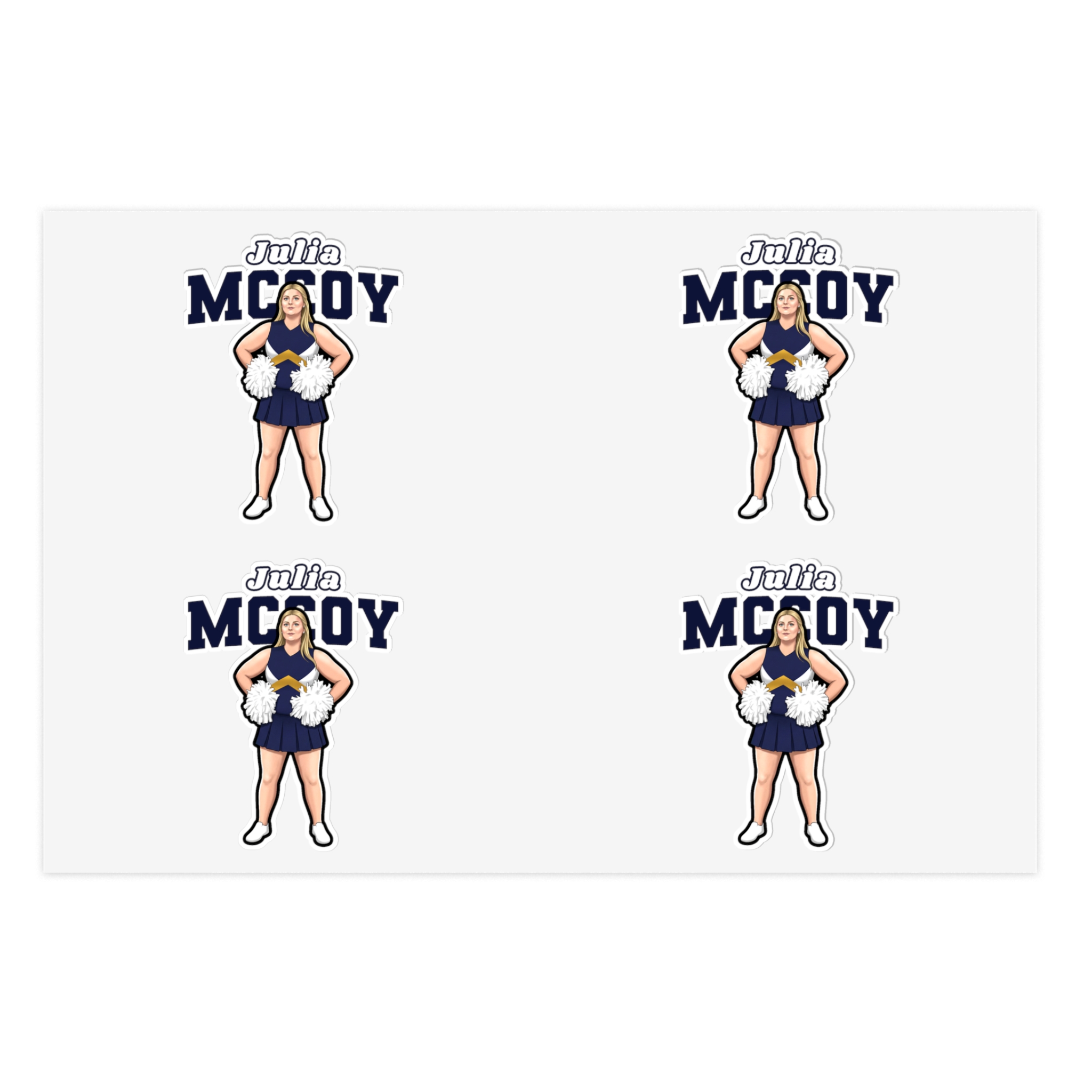 Sticker Sheet — character_name_arch in Classic