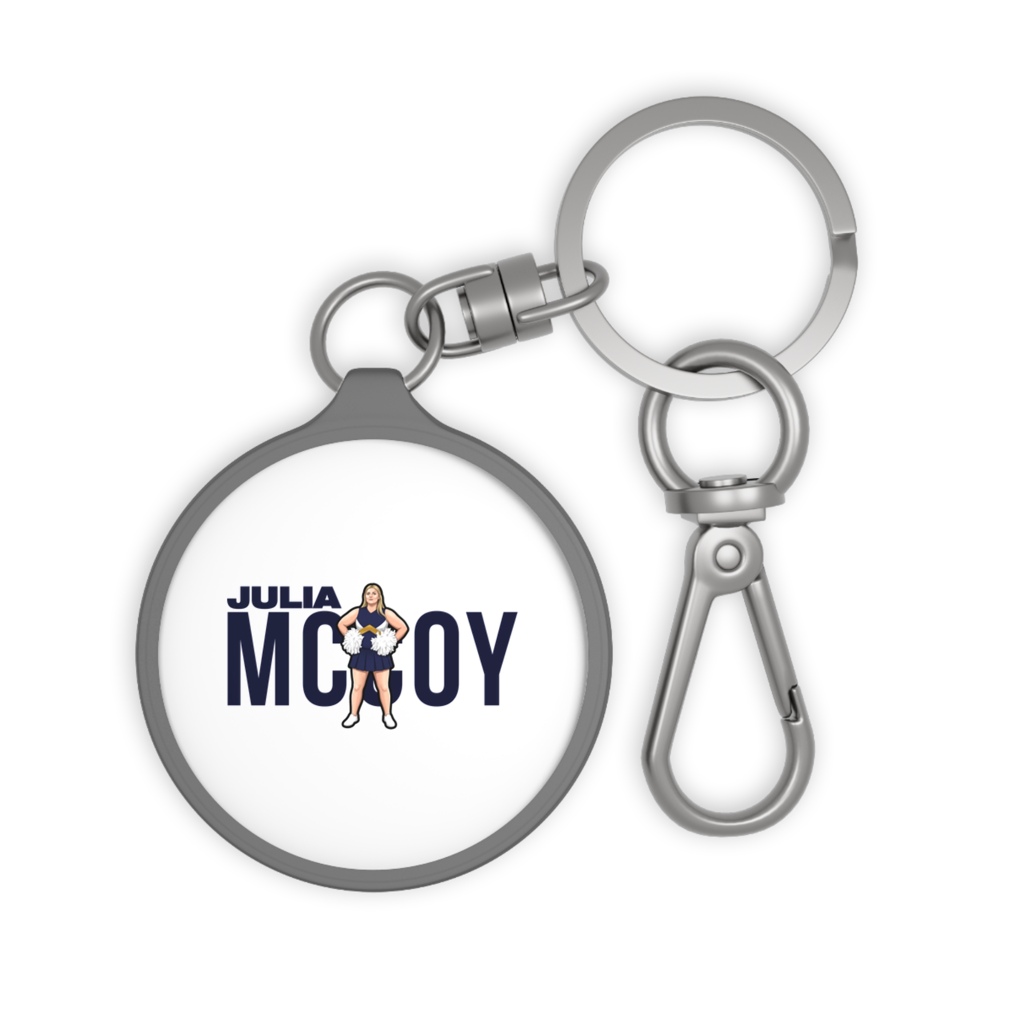 Keychain — character_player_name in Grey