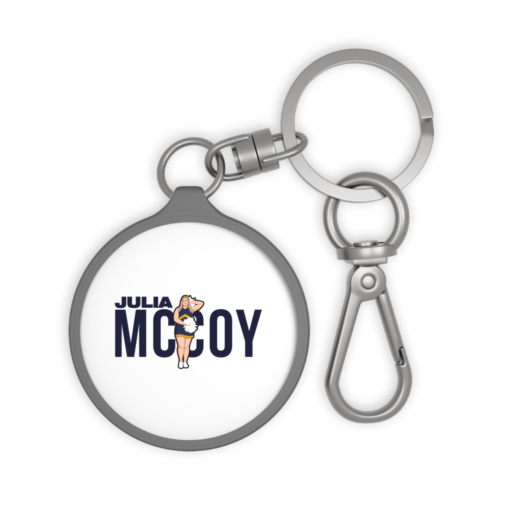 Keychain — character_player_name in Grey