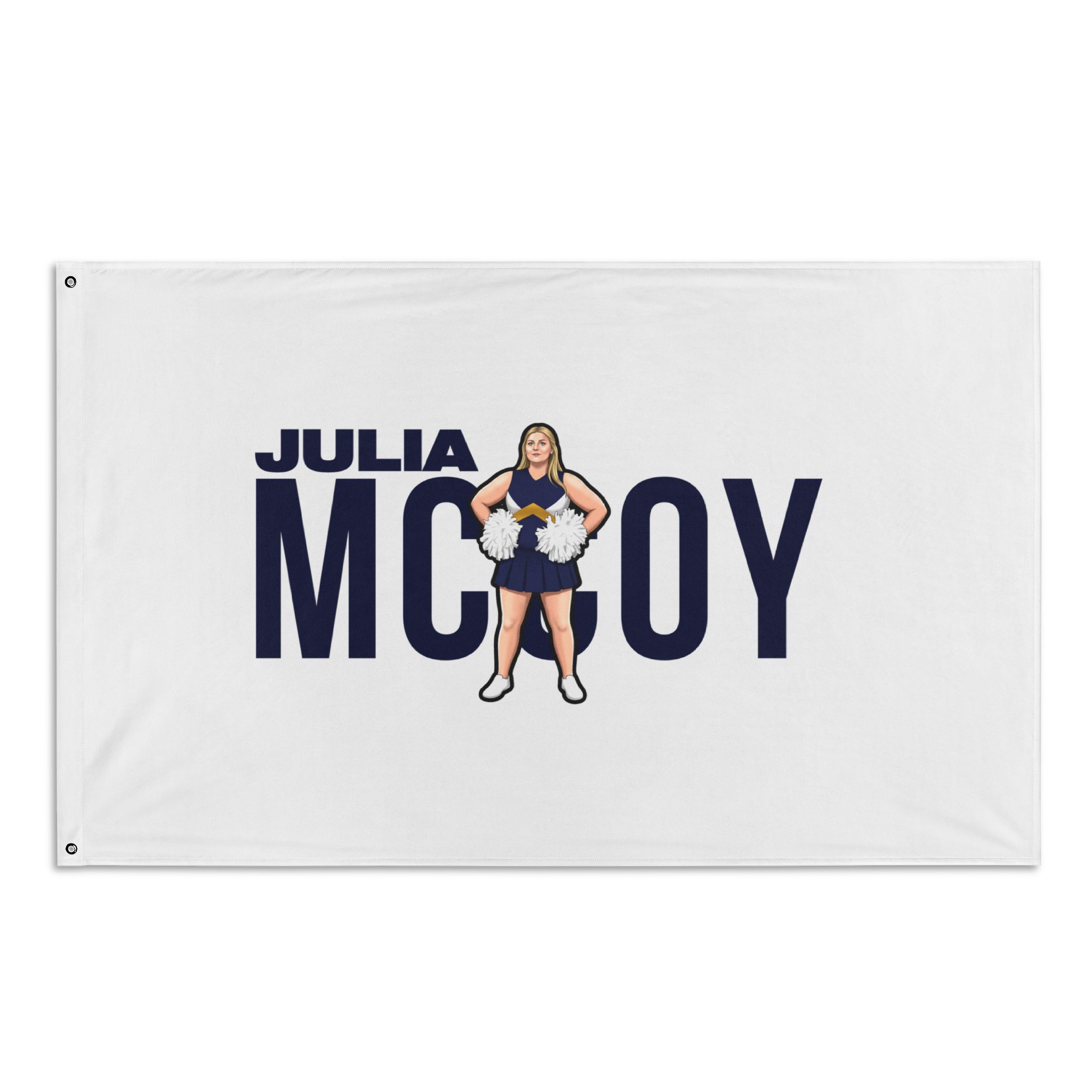 Flag (35 × 56 in) — character_player_name in Classic