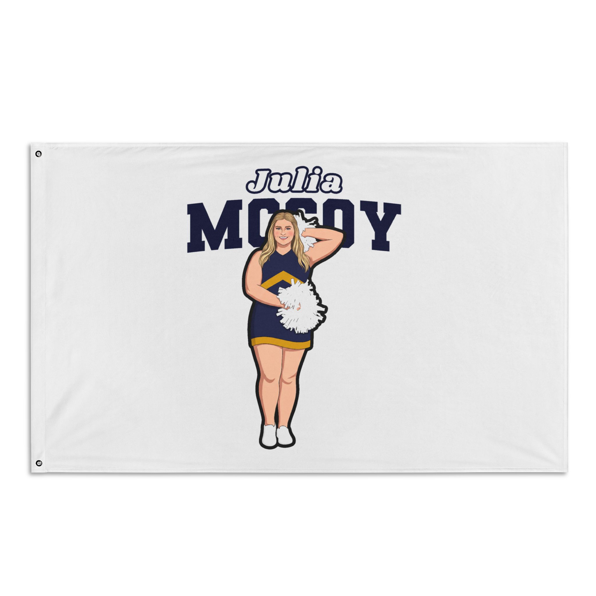 Flag (35 × 56 in) — character_name_arch in Classic
