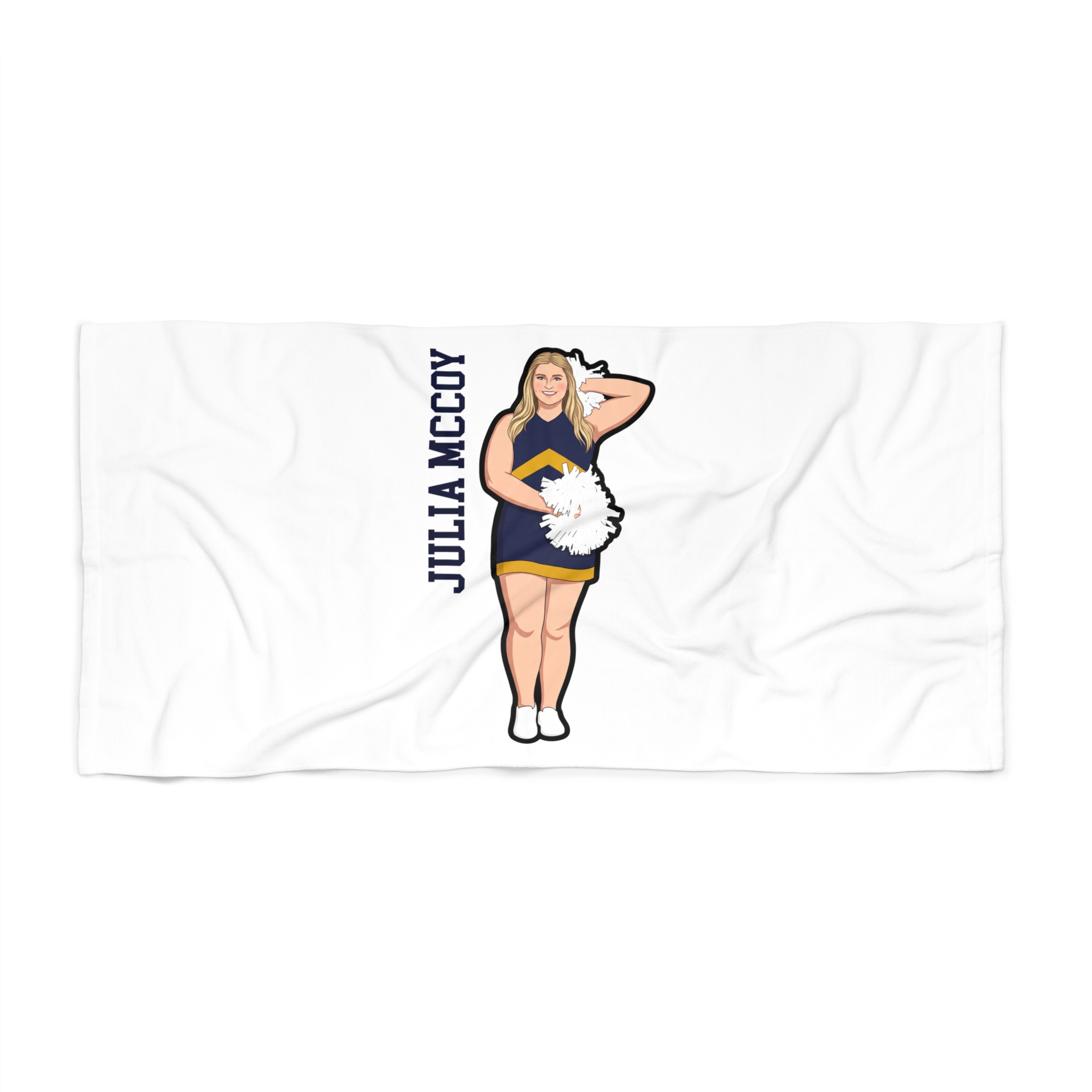 Beach Towel — character_name_vertical in Classic