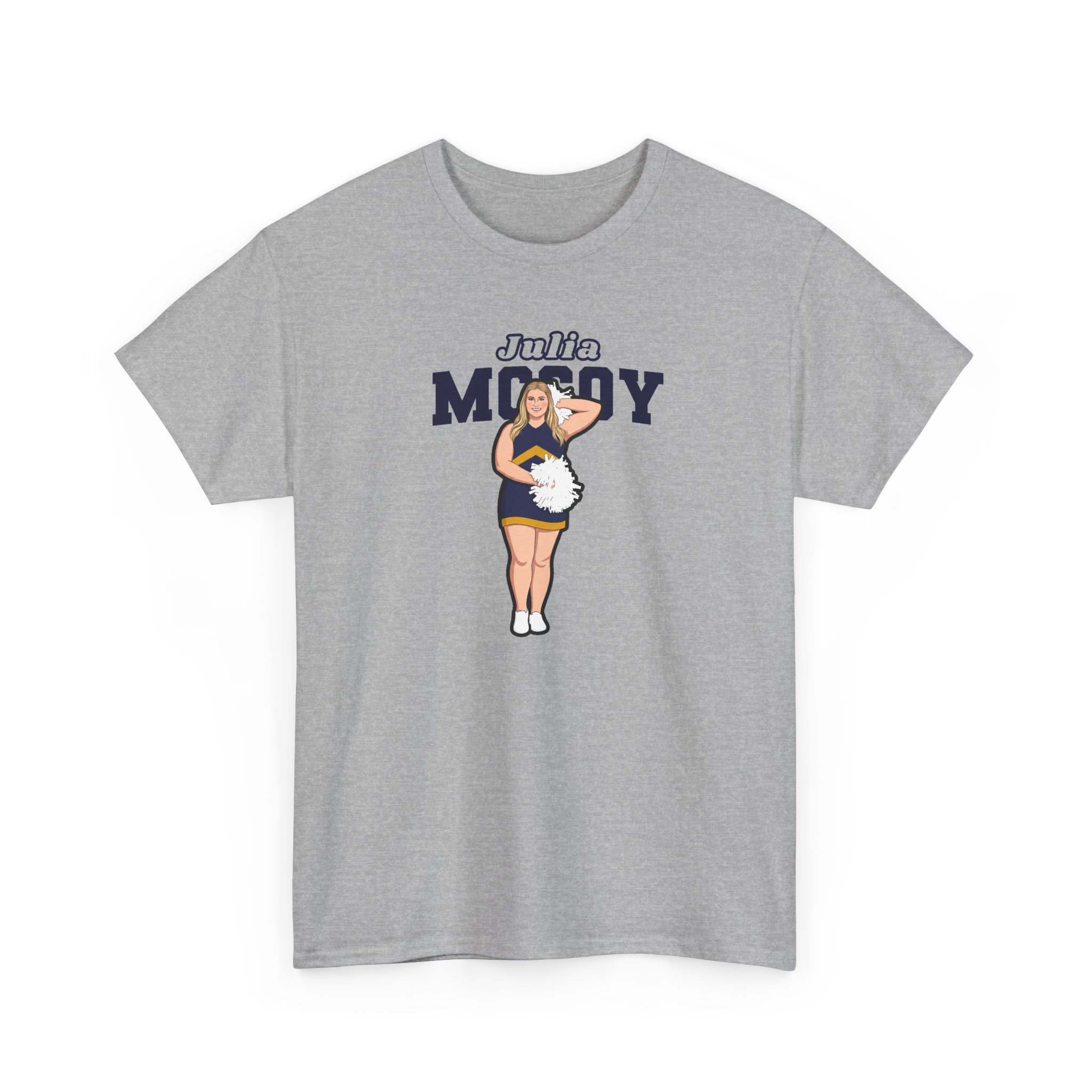 Tee — character_name_arch in Grey