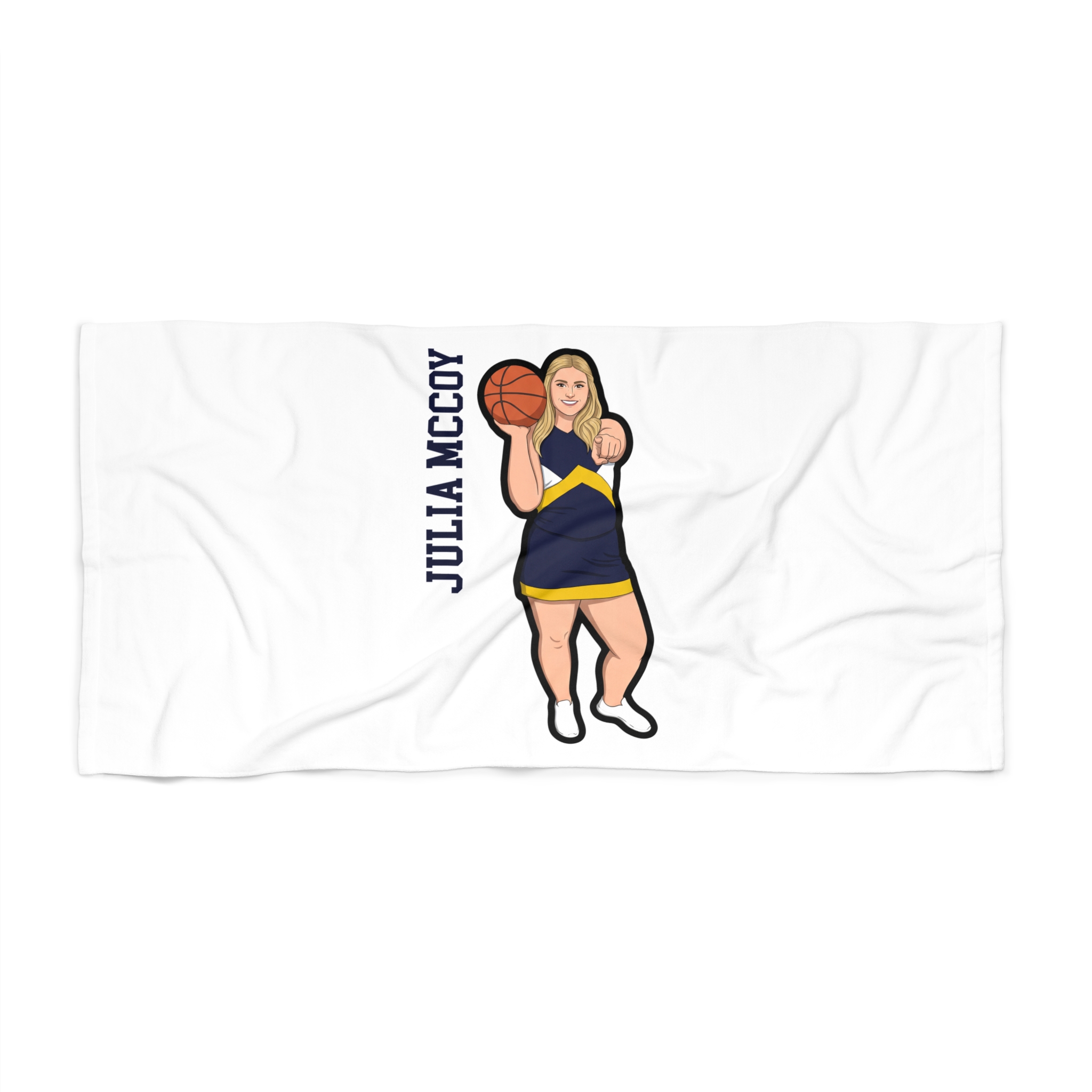 Beach Towel — character_name_vertical in Classic