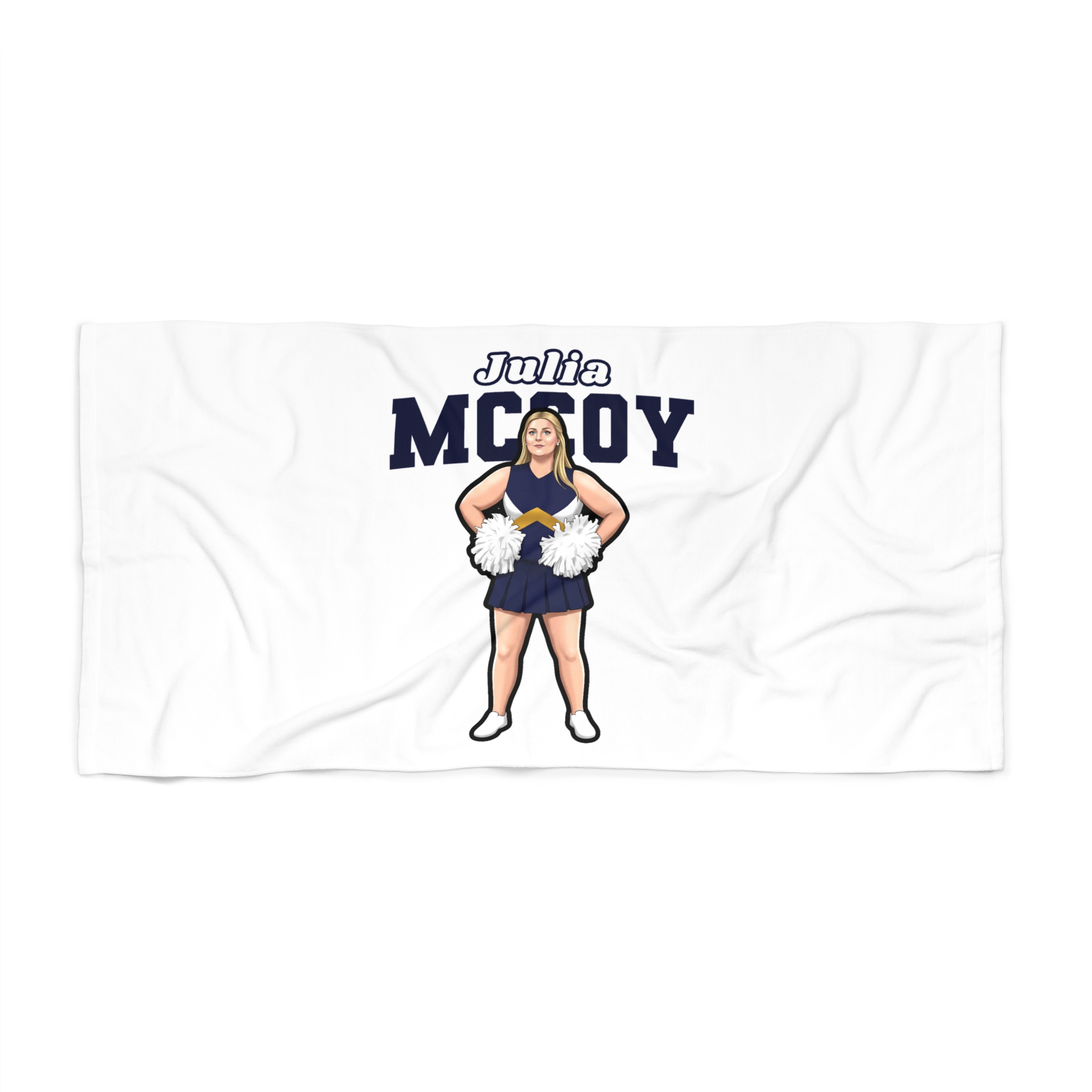 Beach Towel — character_name_arch in Classic