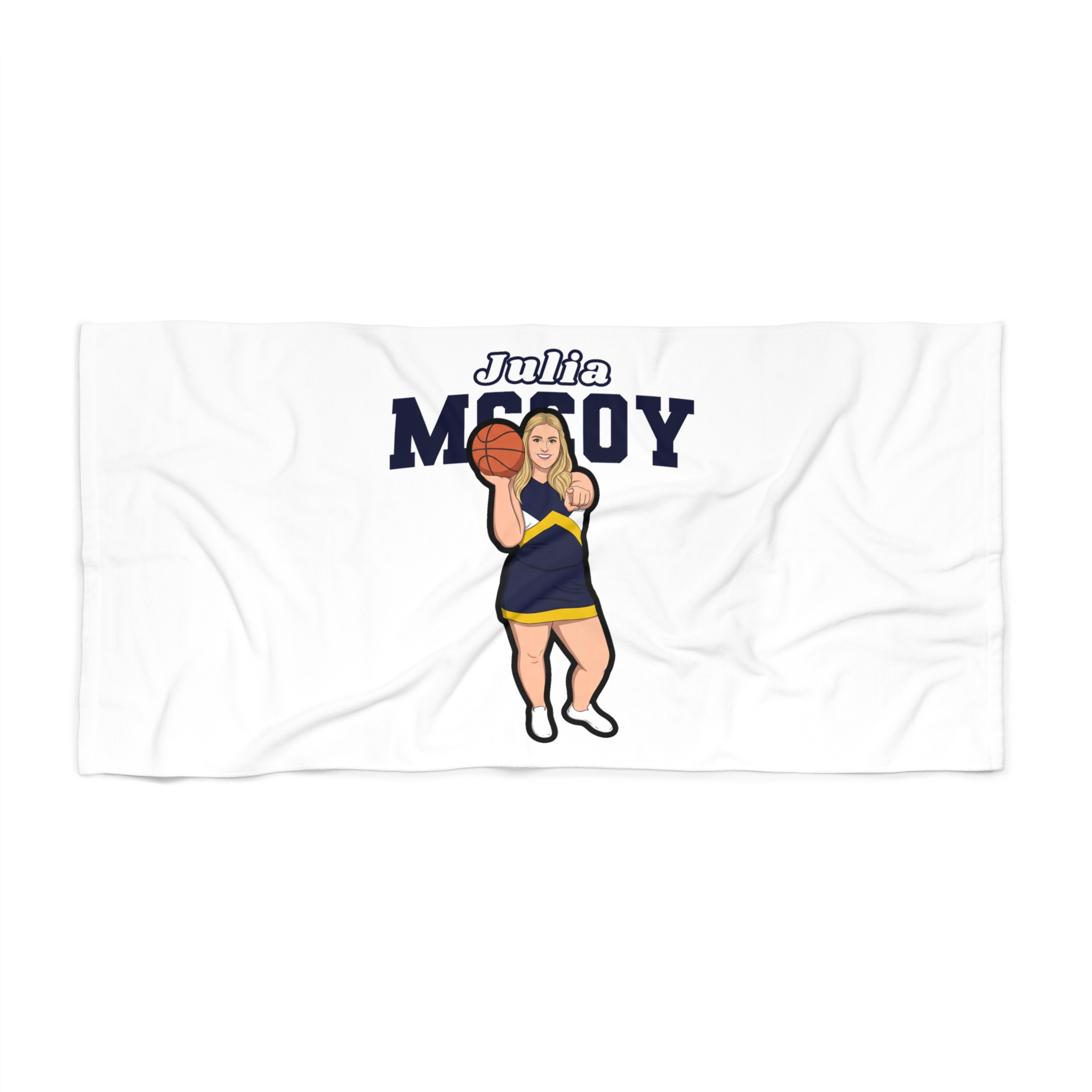 Beach Towel — character_name_arch in Classic