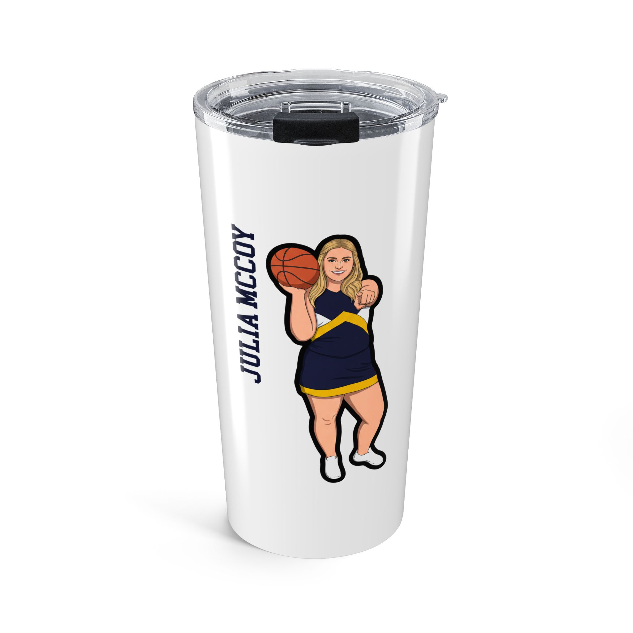 20oz Tumbler — character_name_vertical in Classic